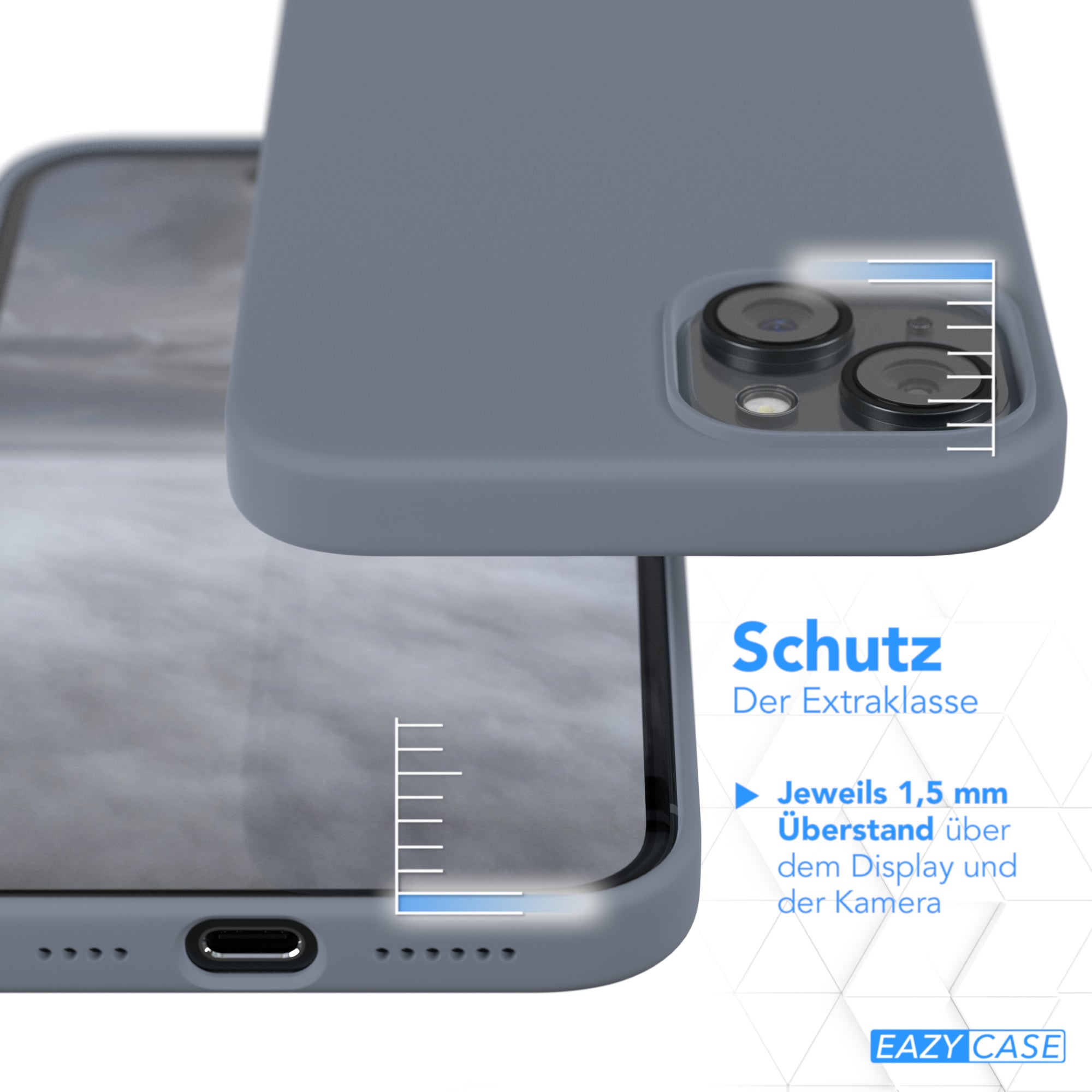 iPhone 15 Plus Premium Silikonhülle