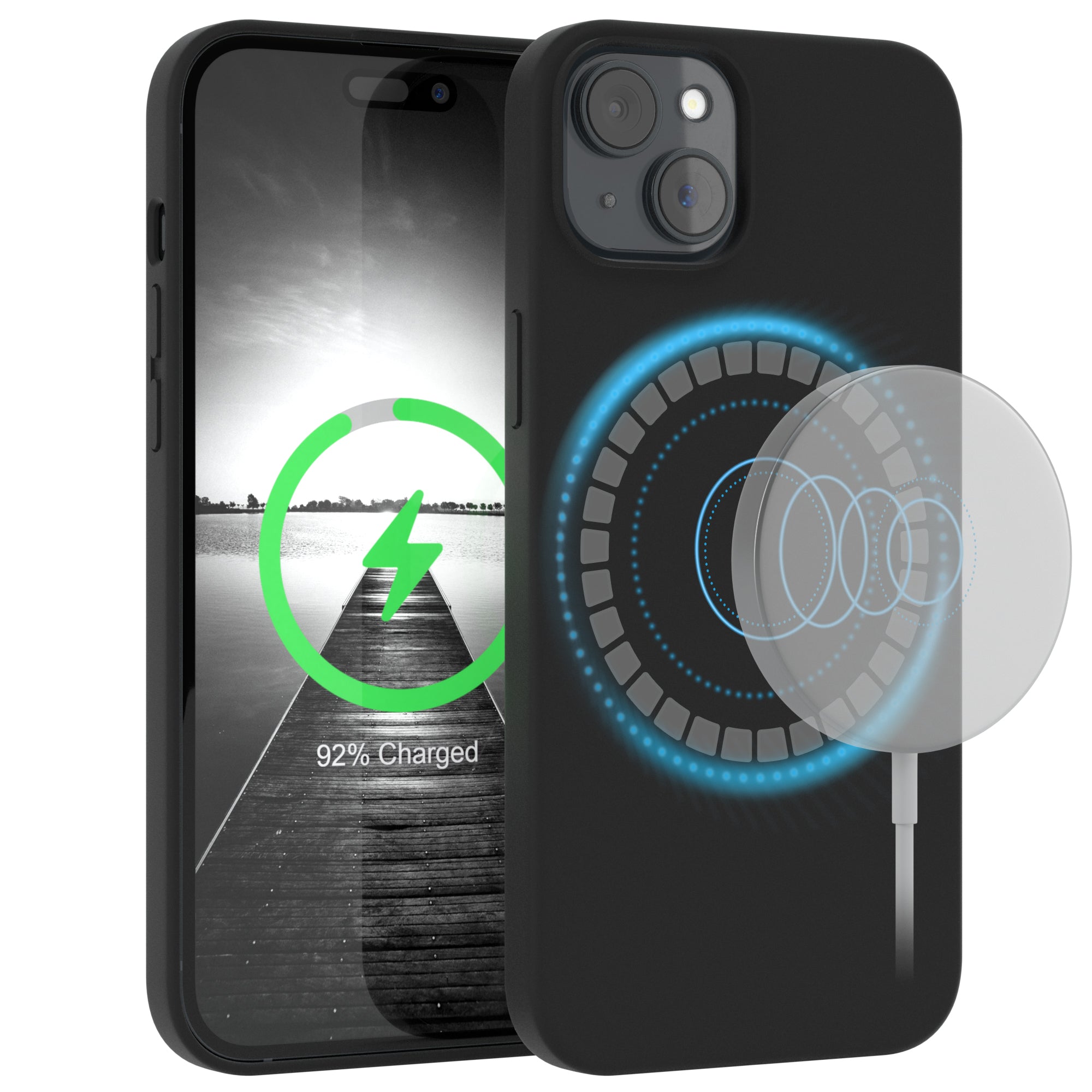 iPhone 15 Plus Silikonhülle mit MagSafe