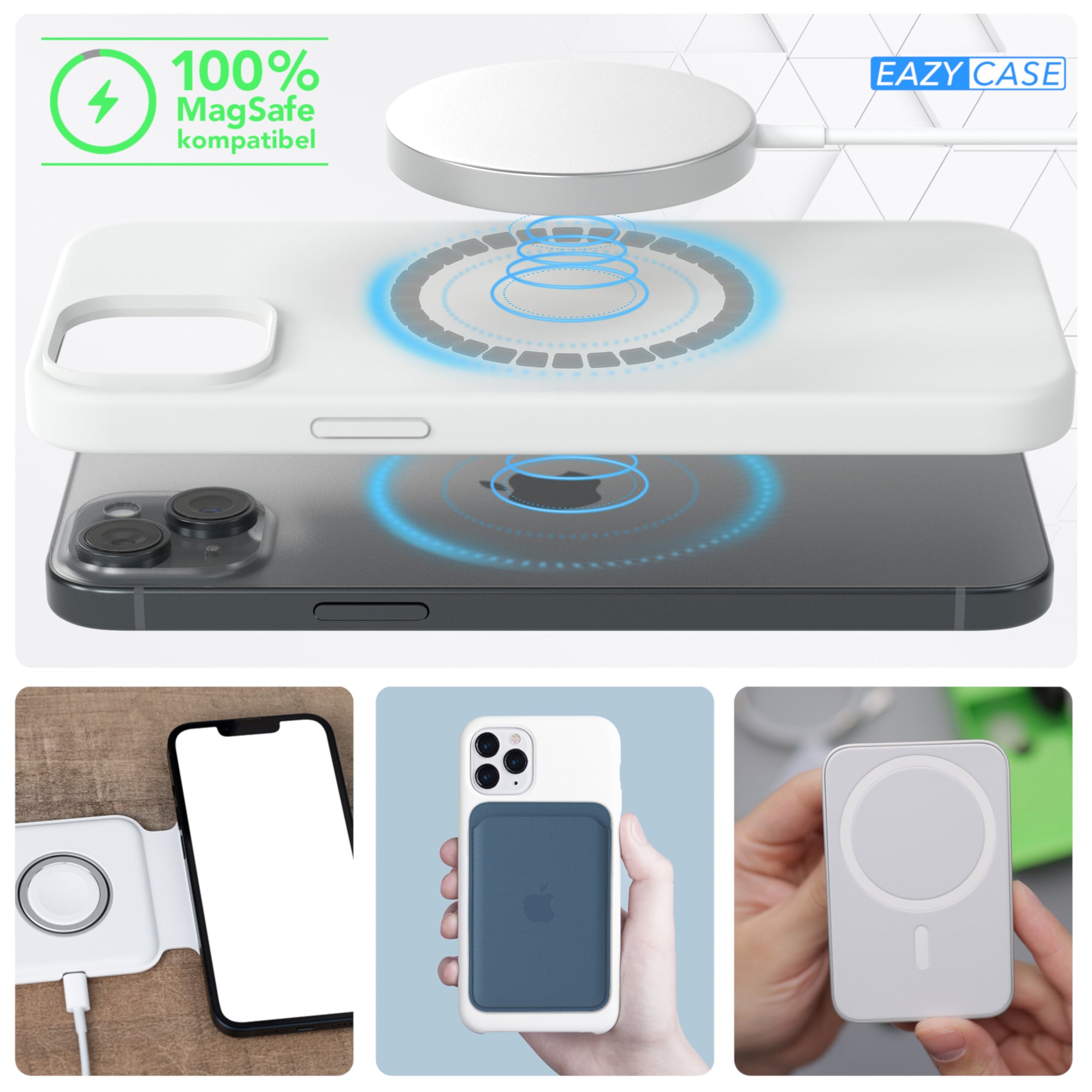 iPhone 15 Plus Silikonhülle mit MagSafe