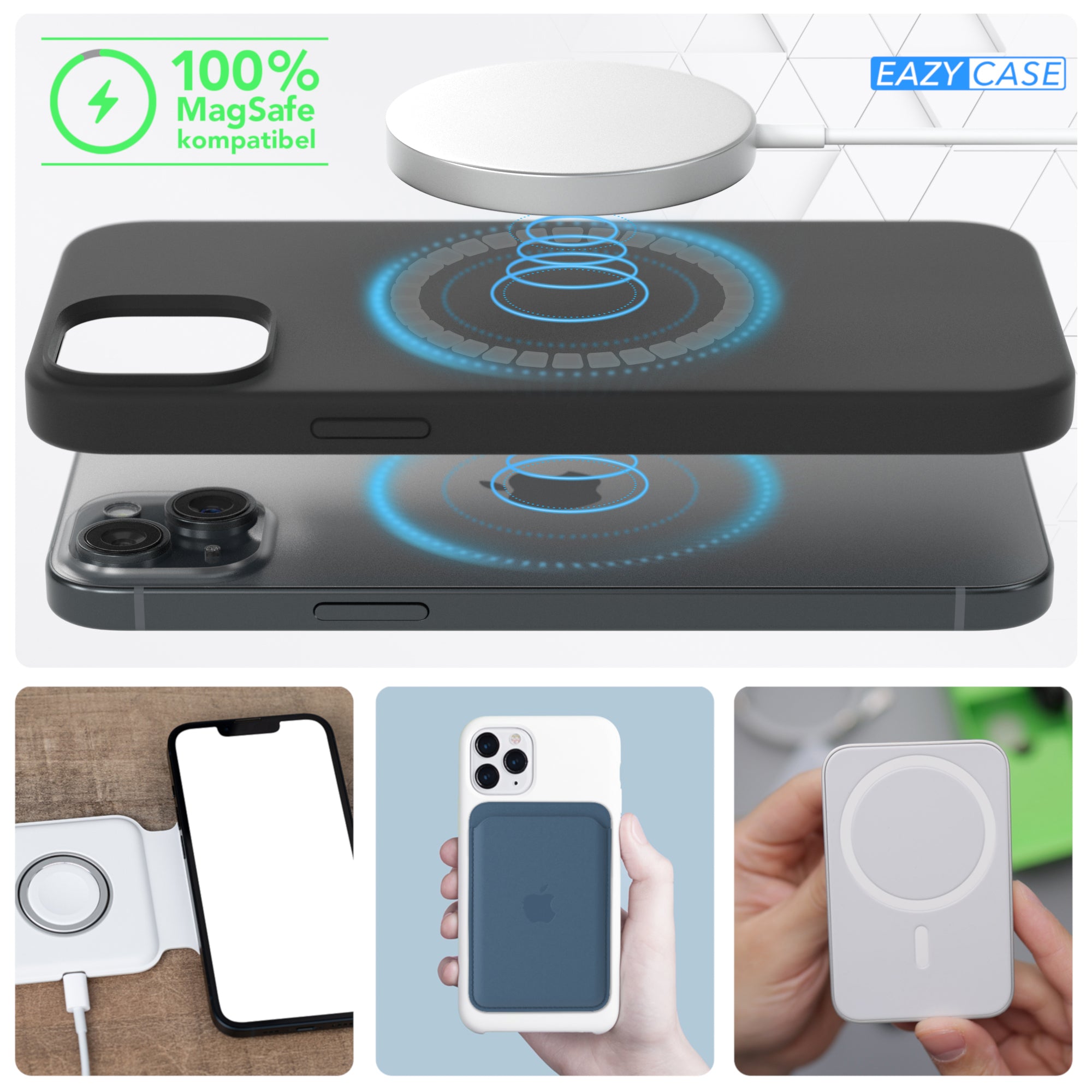 iPhone 15 Plus Silikonhülle mit MagSafe