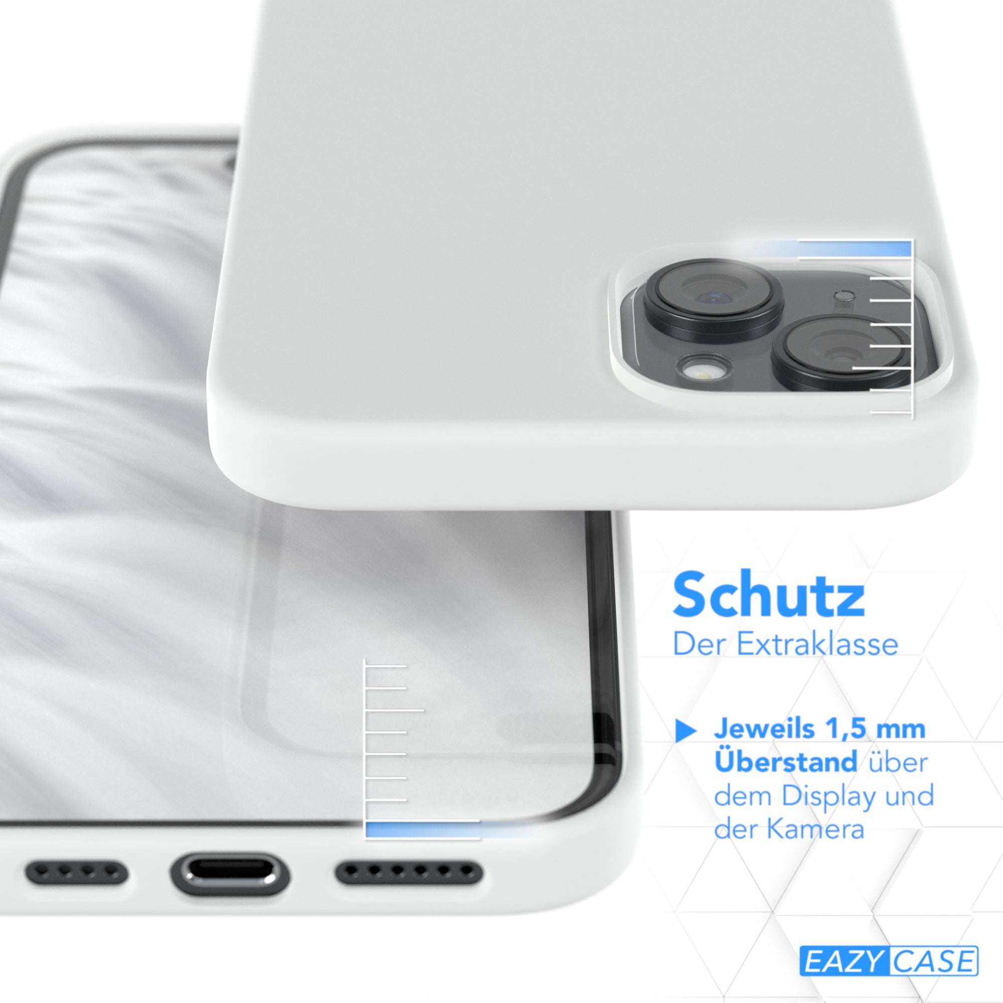 iPhone 15 Plus Silikonhülle mit MagSafe