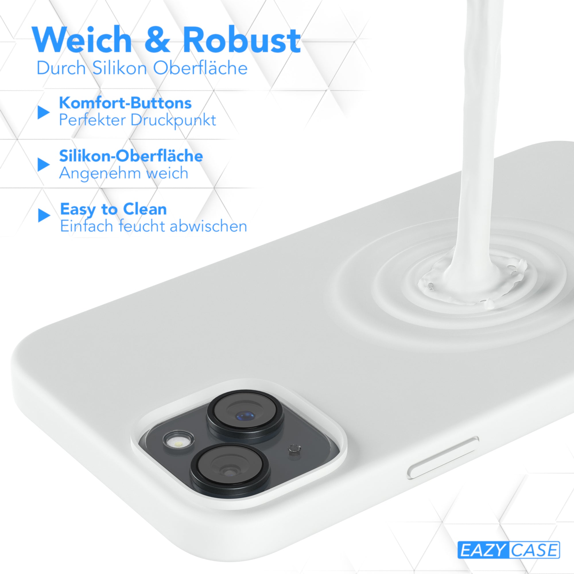iPhone 15 Plus Silikonhülle mit MagSafe