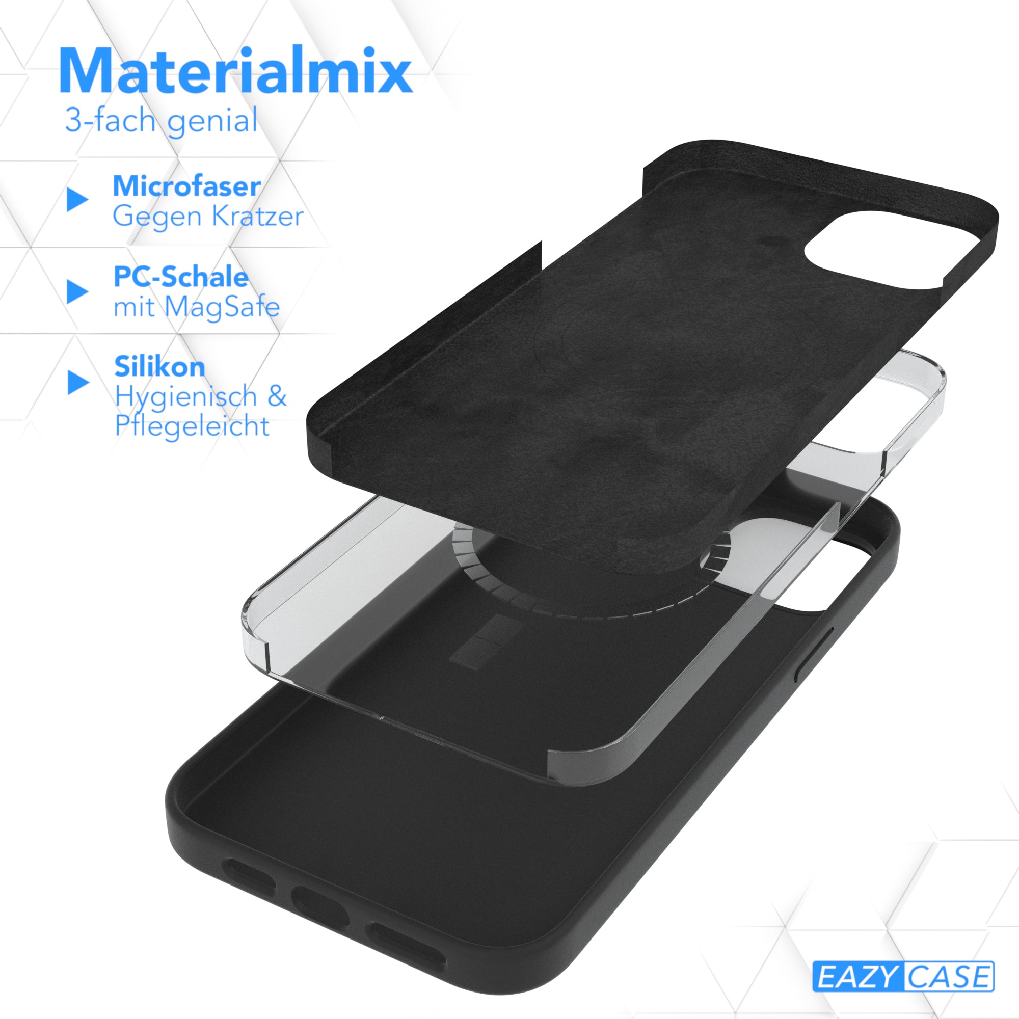 iPhone 15 Plus Silikonhülle mit MagSafe