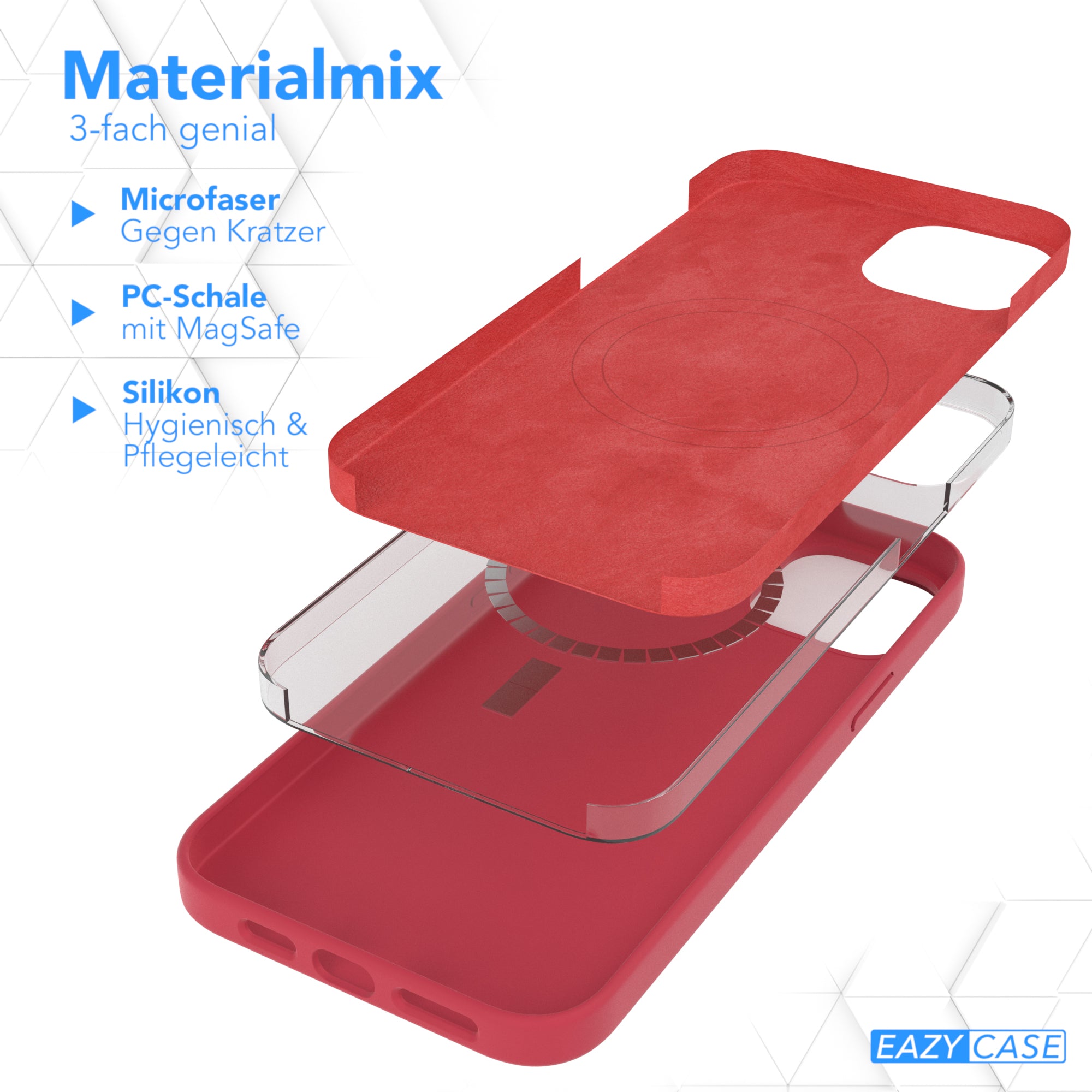iPhone 15 Plus Silikonhülle mit MagSafe