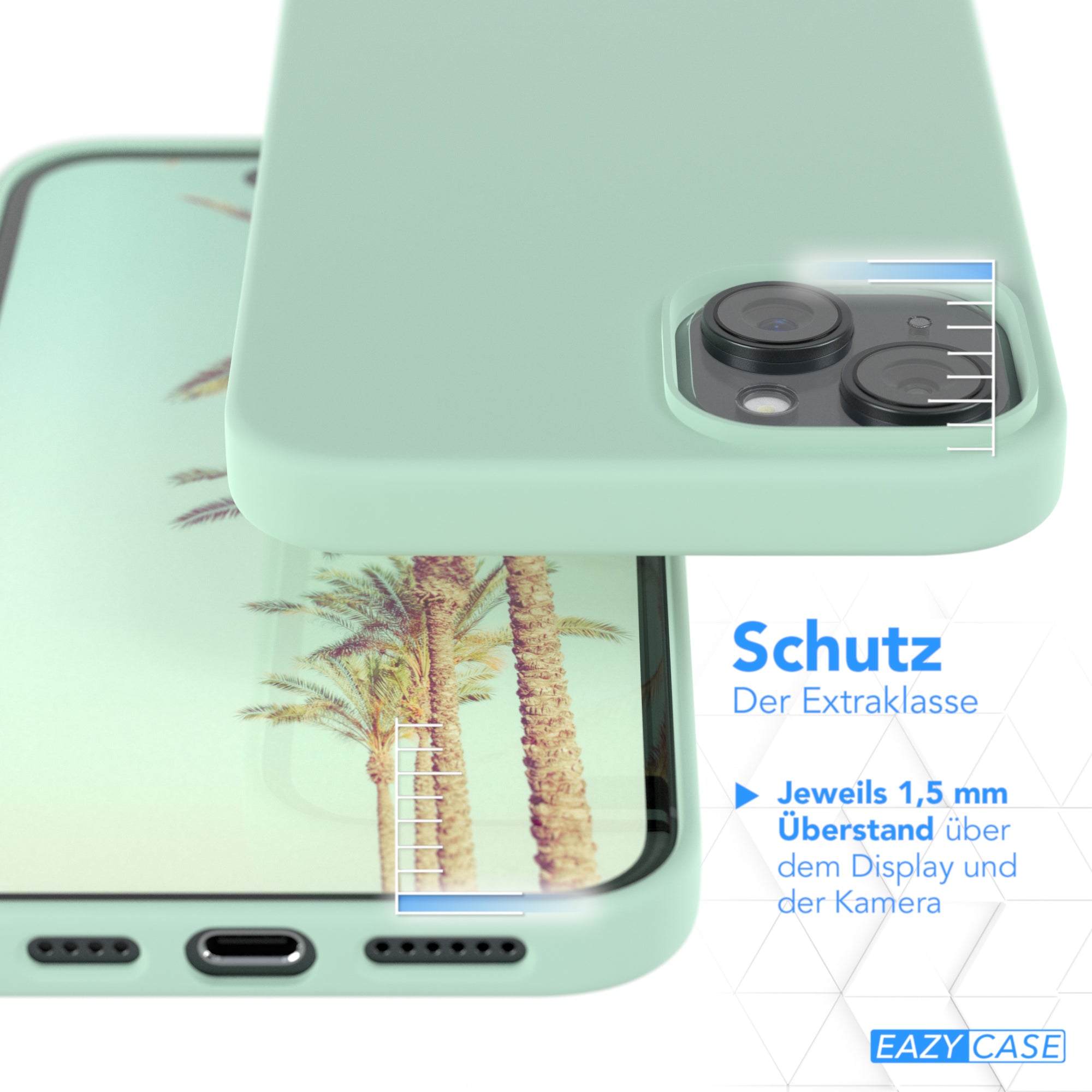 iPhone 15 Plus Silikonhülle mit MagSafe