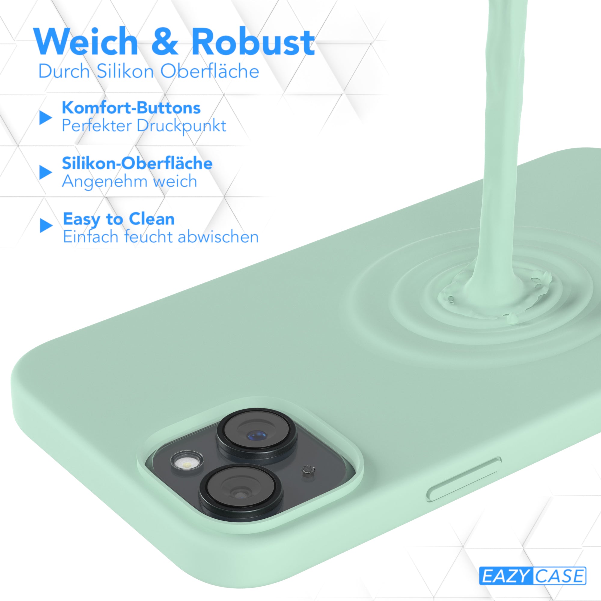 iPhone 15 Plus Silikonhülle mit MagSafe