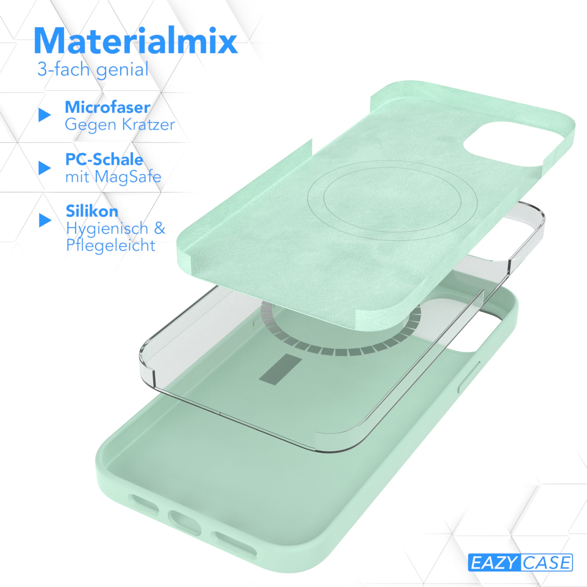 iPhone 15 Plus Silikonhülle mit MagSafe