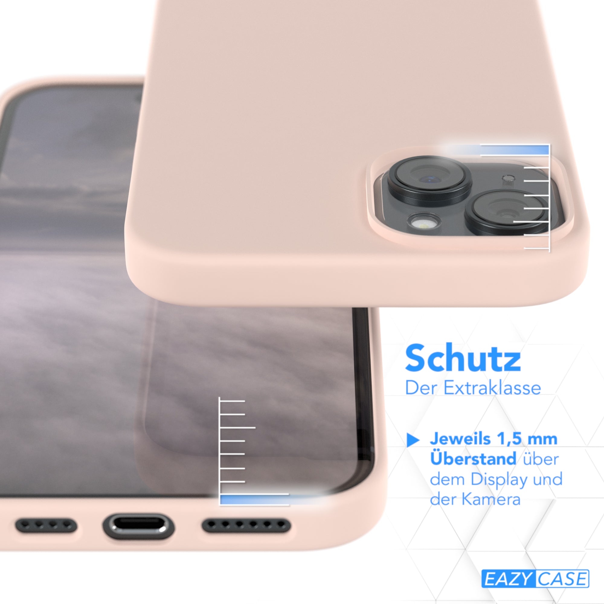 iPhone 15 Plus Silikonhülle mit MagSafe