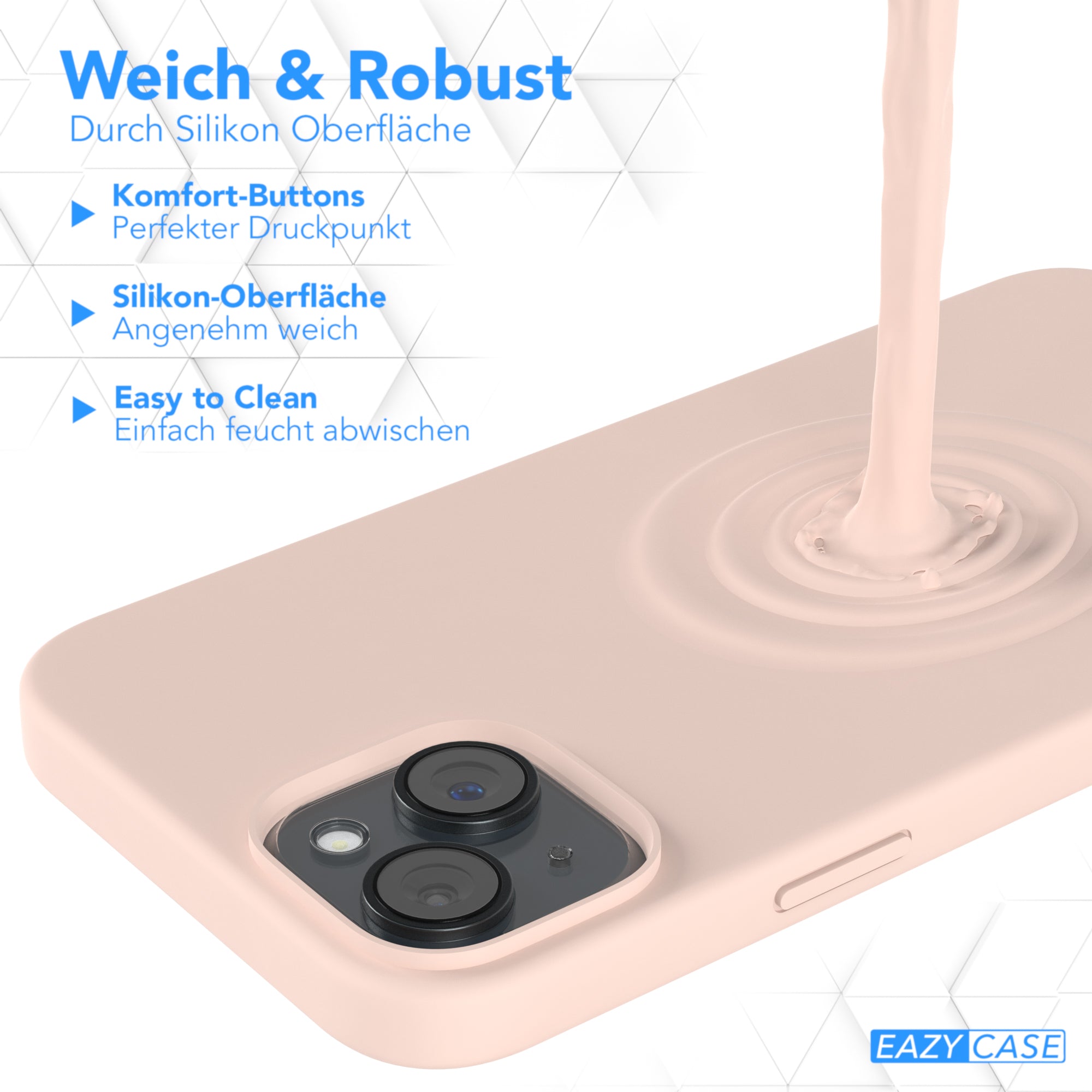 iPhone 15 Plus Silikonhülle mit MagSafe