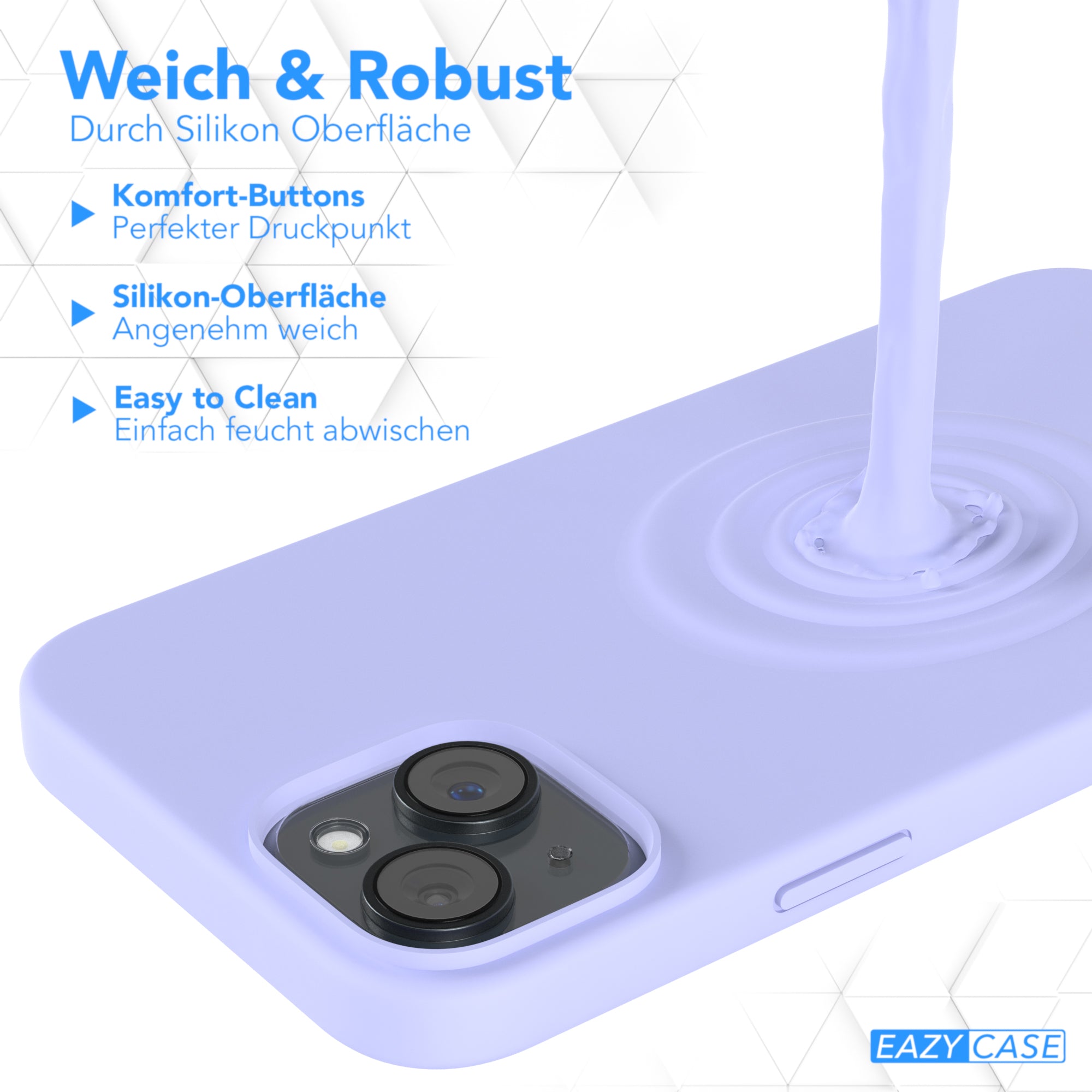 iPhone 15 Plus Silikonhülle mit MagSafe