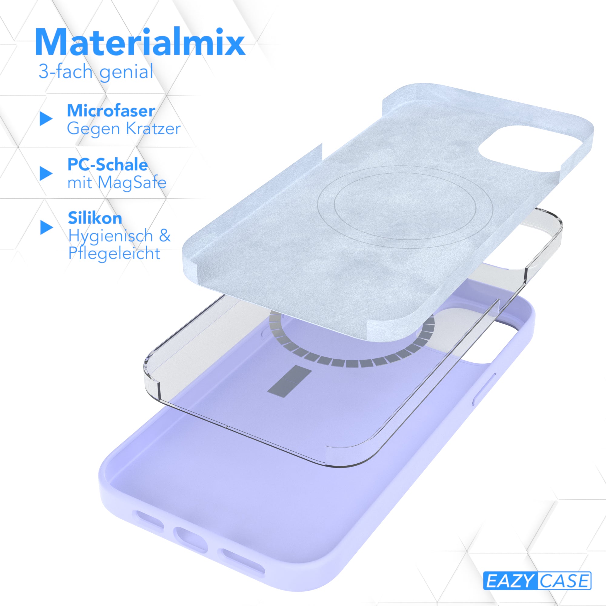 iPhone 15 Plus Silikonhülle mit MagSafe