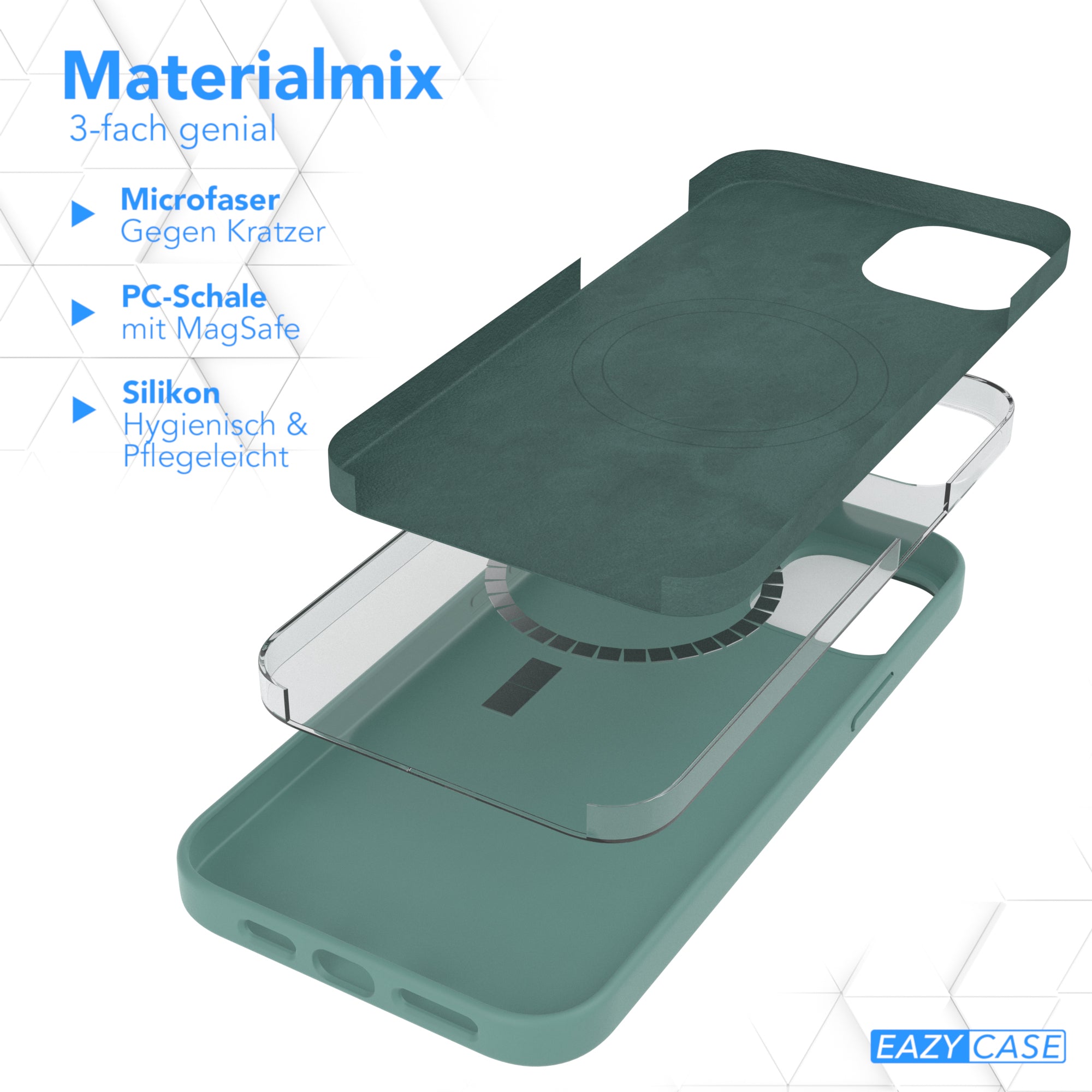 iPhone 15 Plus Silikonhülle mit MagSafe