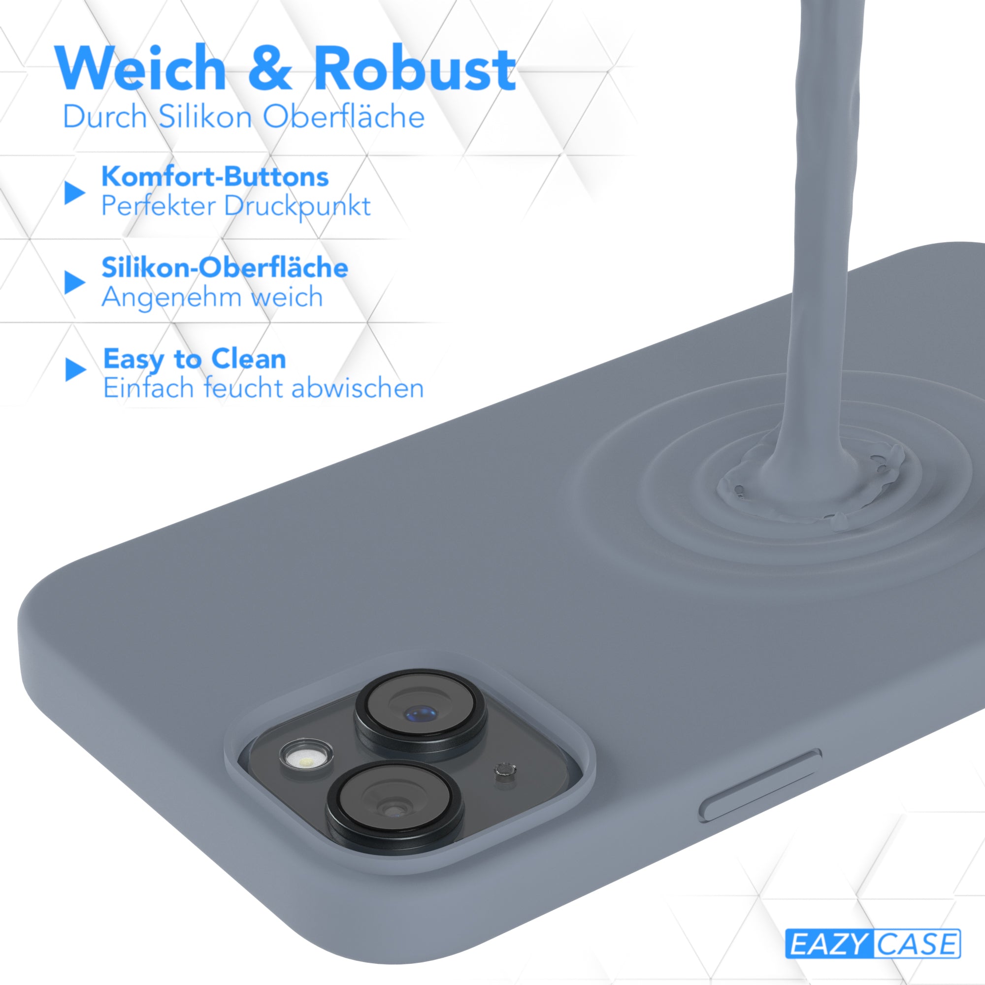 iPhone 15 Plus Silikonhülle mit MagSafe