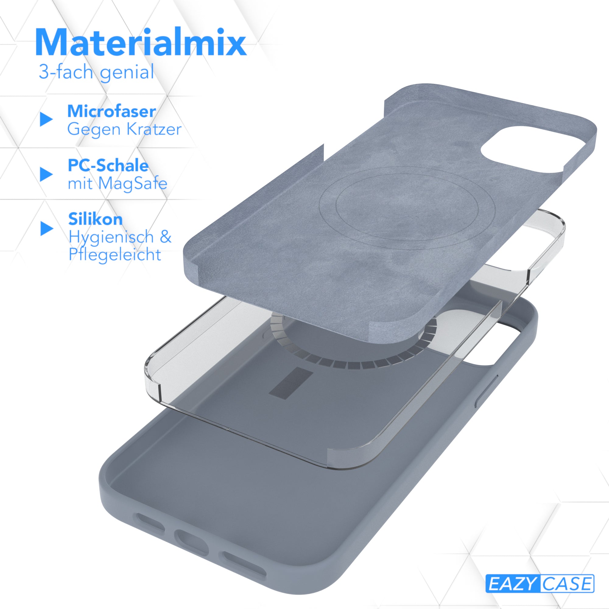 iPhone 15 Plus Silikonhülle mit MagSafe