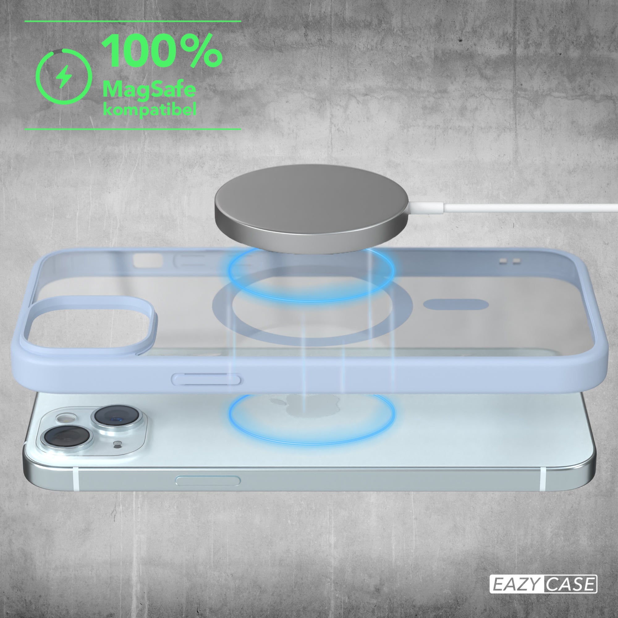 iPhone 15 Plus transparente Hülle mit MagSafe