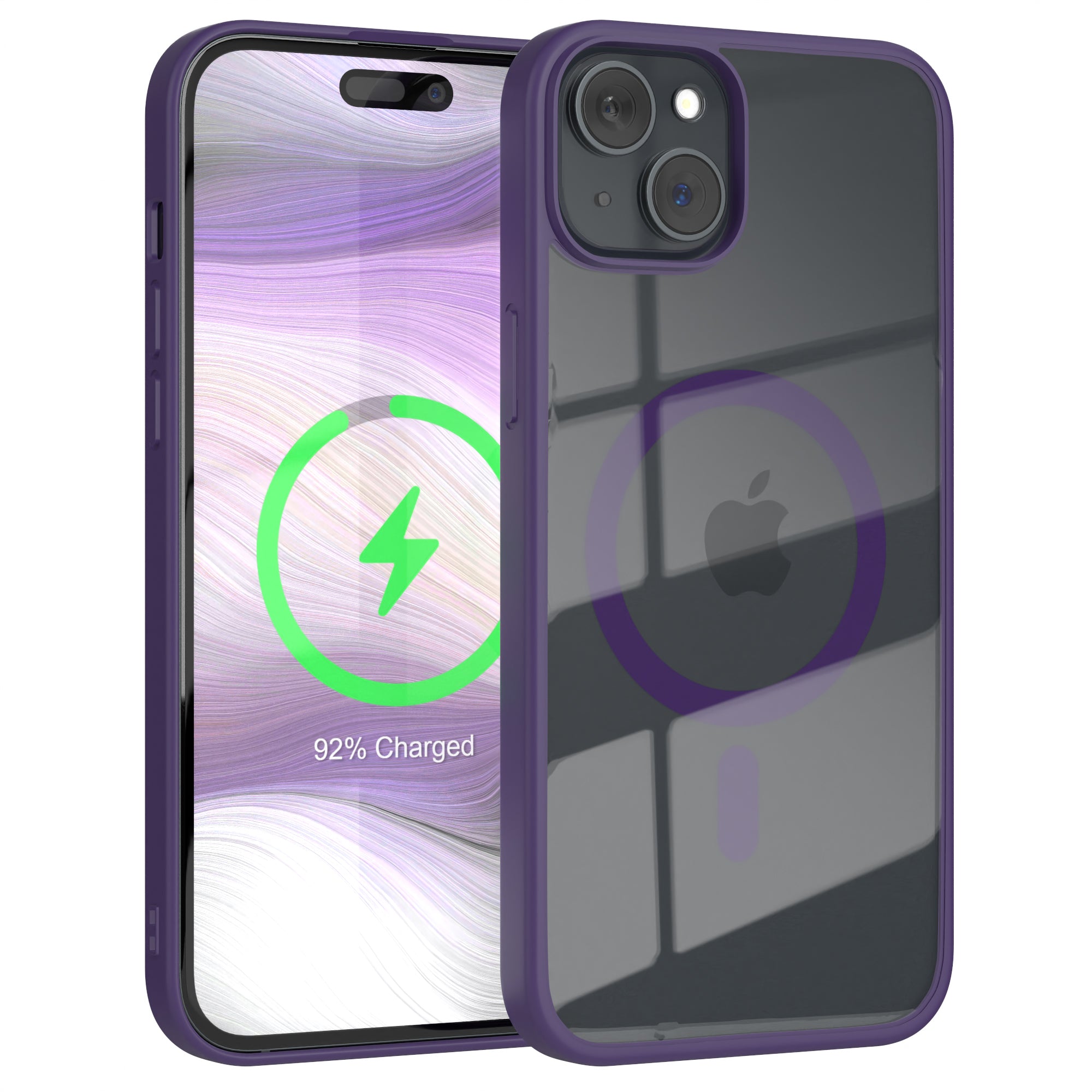 iPhone 15 Plus transparente Hülle mit MagSafe
