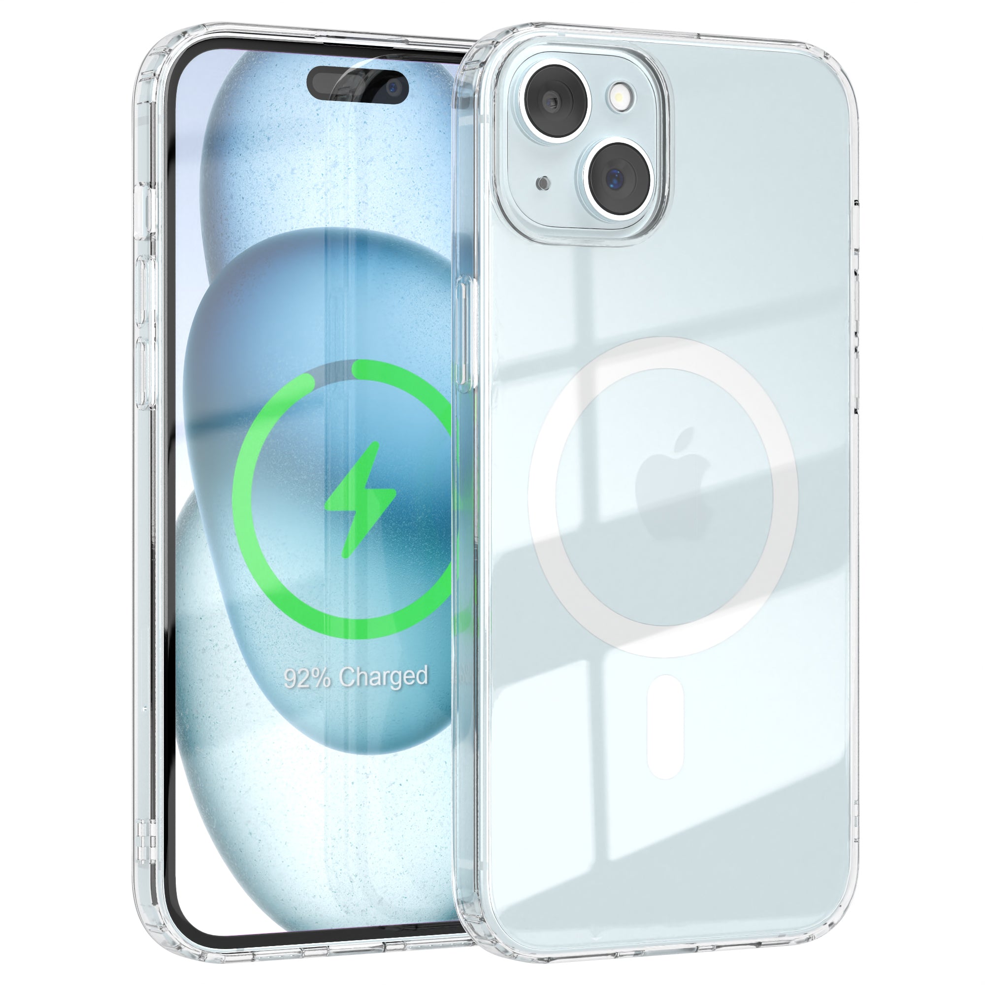 iPhone 15 Plus transparente Hülle mit MagSafe