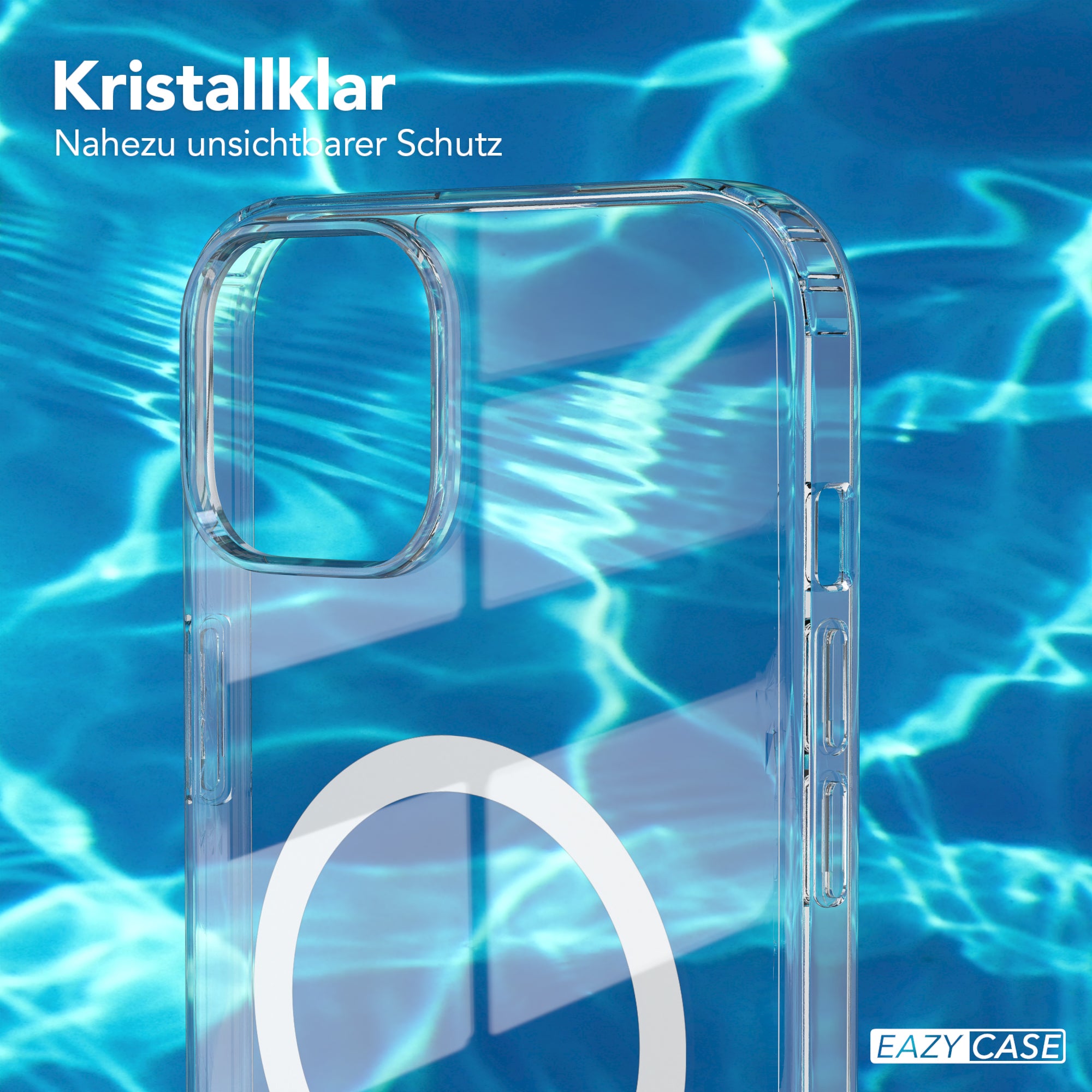 iPhone 15 Plus transparente Hülle mit MagSafe