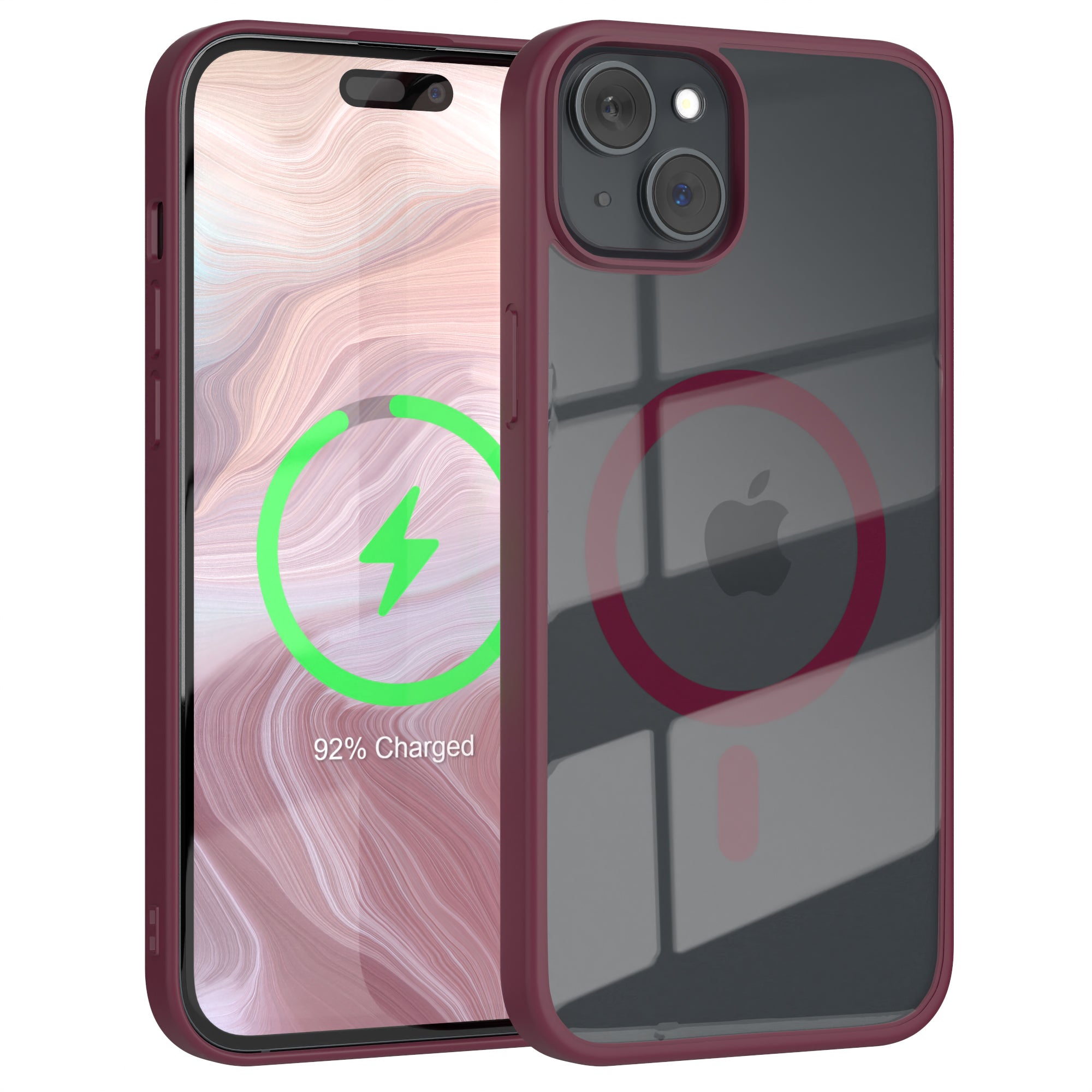 iPhone 15 Plus transparente Hülle mit MagSafe