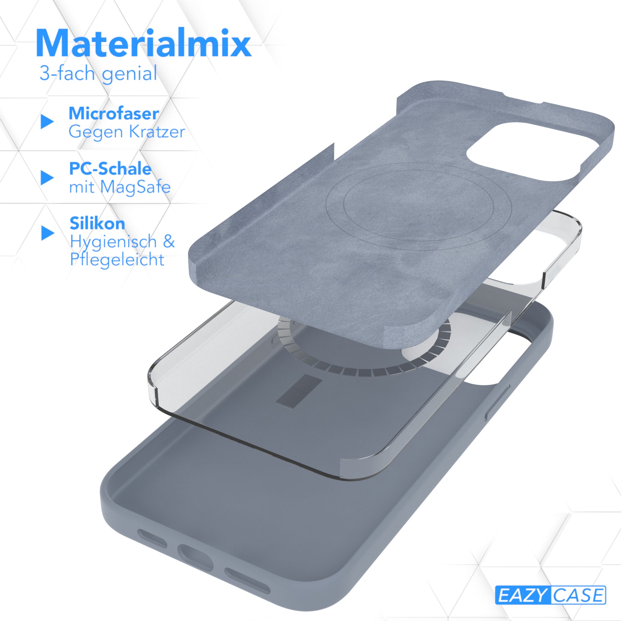 iPhone 15 Pro Max Silikonhülle mit MagSafe