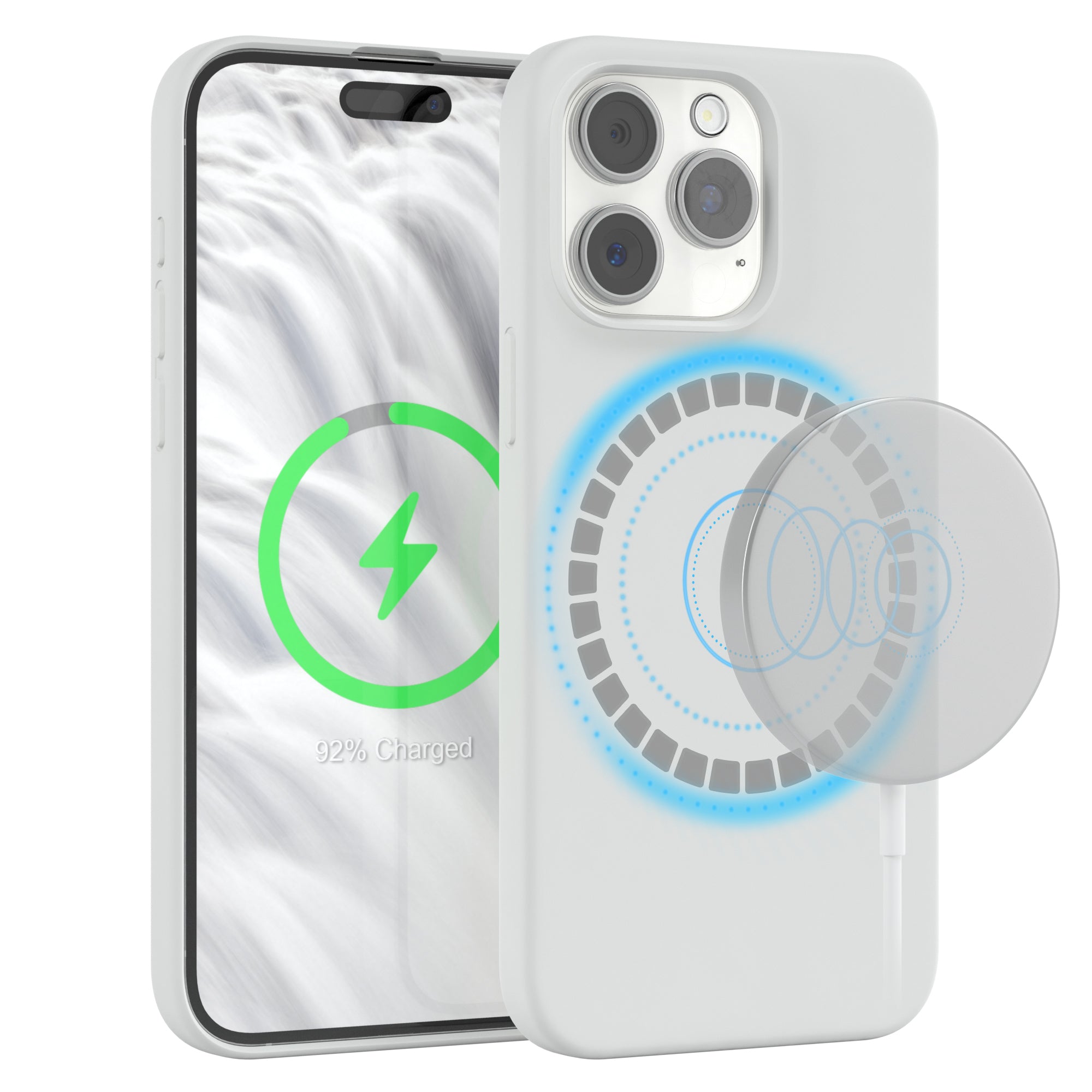 iPhone 15 Pro Max Silikonhülle mit MagSafe