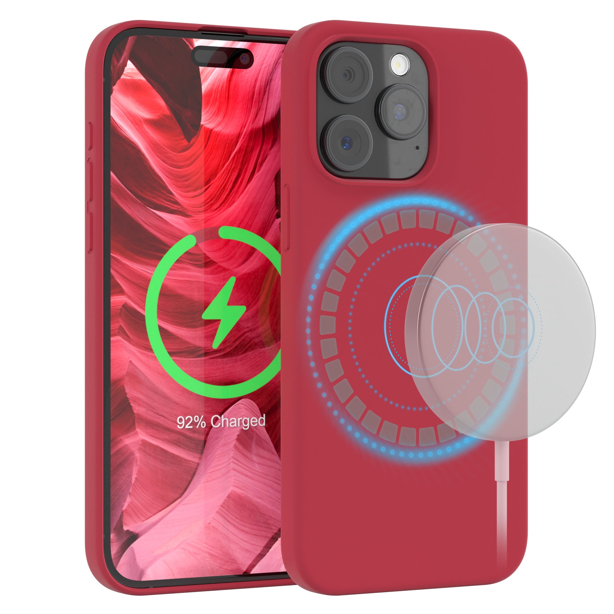 iPhone 15 Pro Max Silikonhülle mit MagSafe