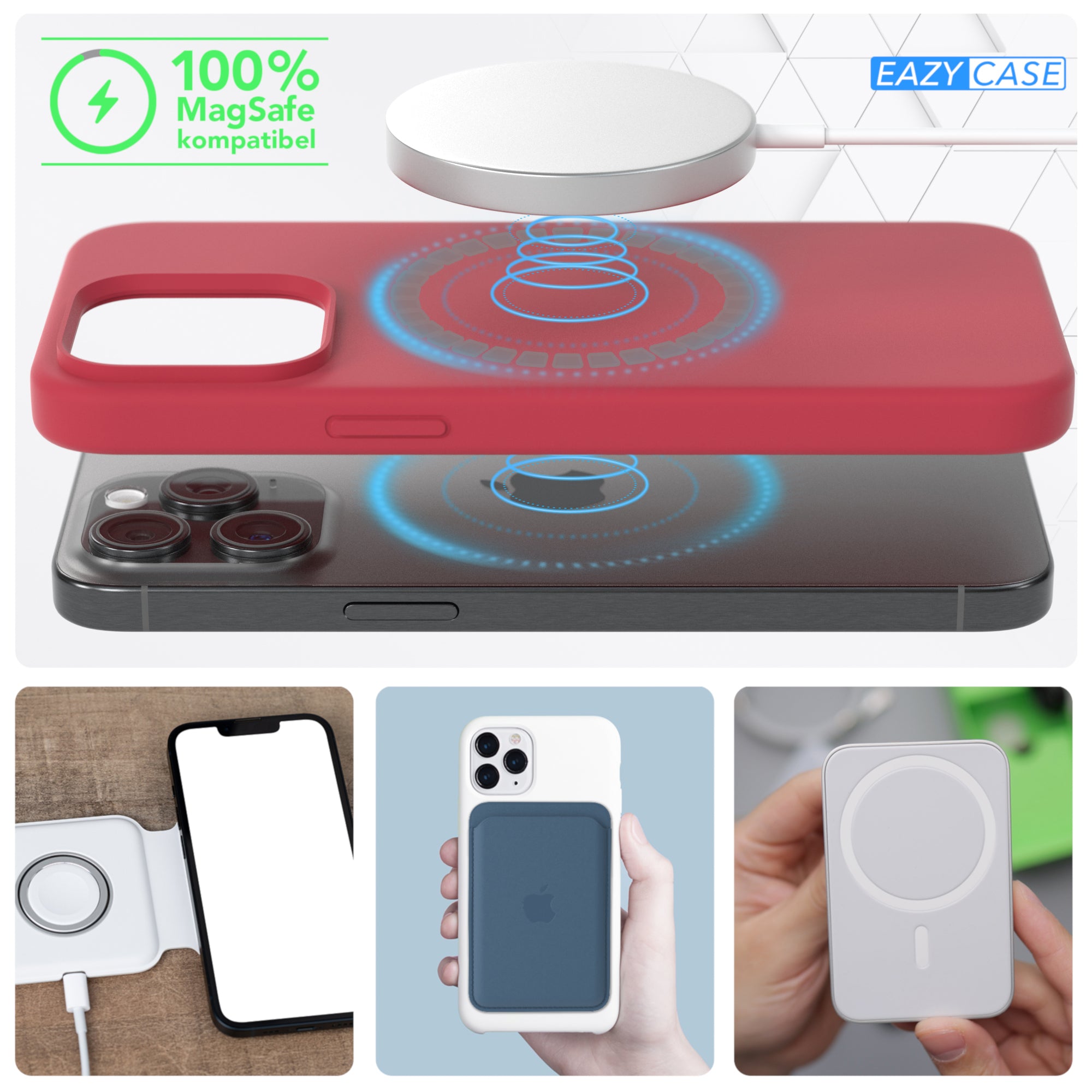 iPhone 15 Pro Max Silikonhülle mit MagSafe