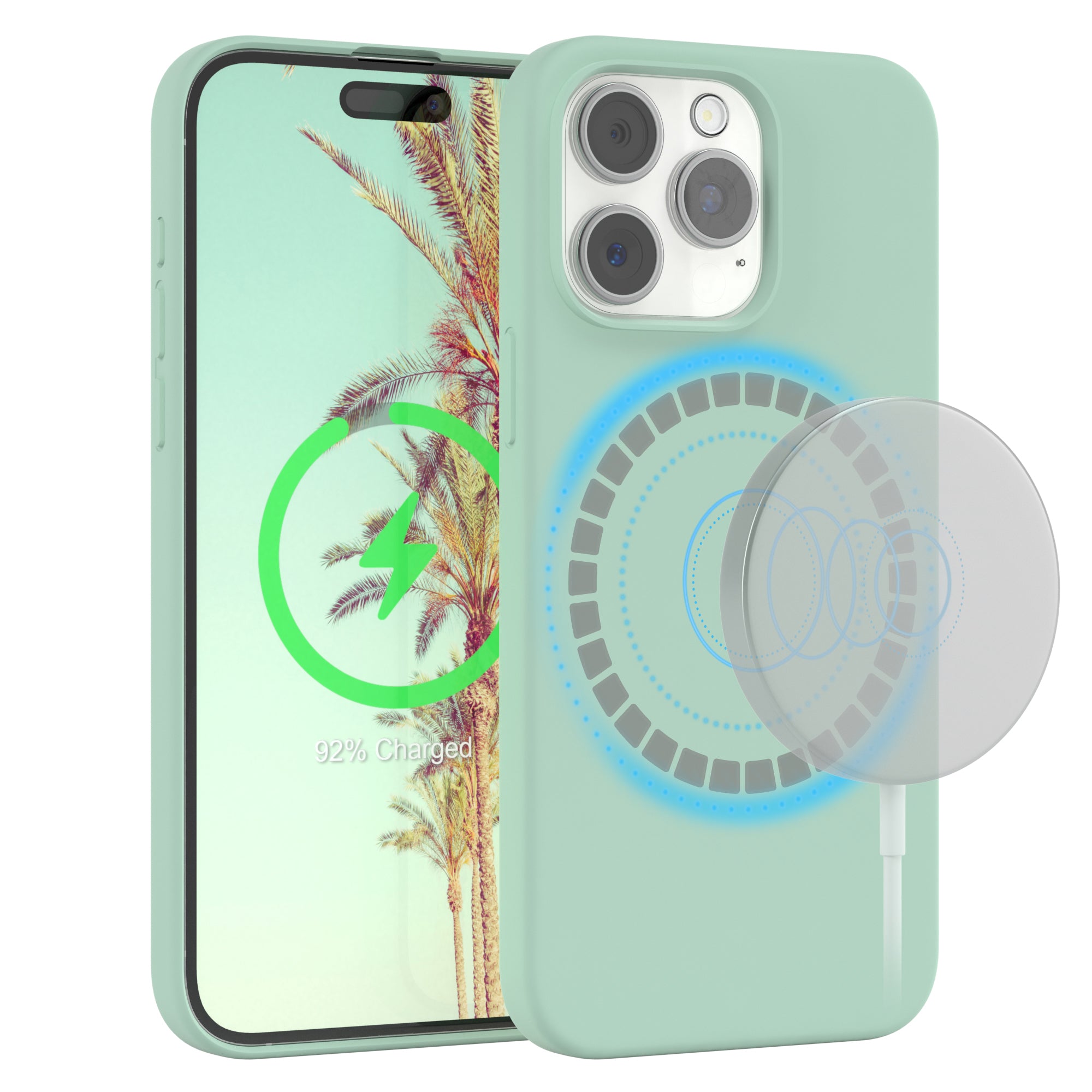iPhone 15 Pro Max Silikonhülle mit MagSafe