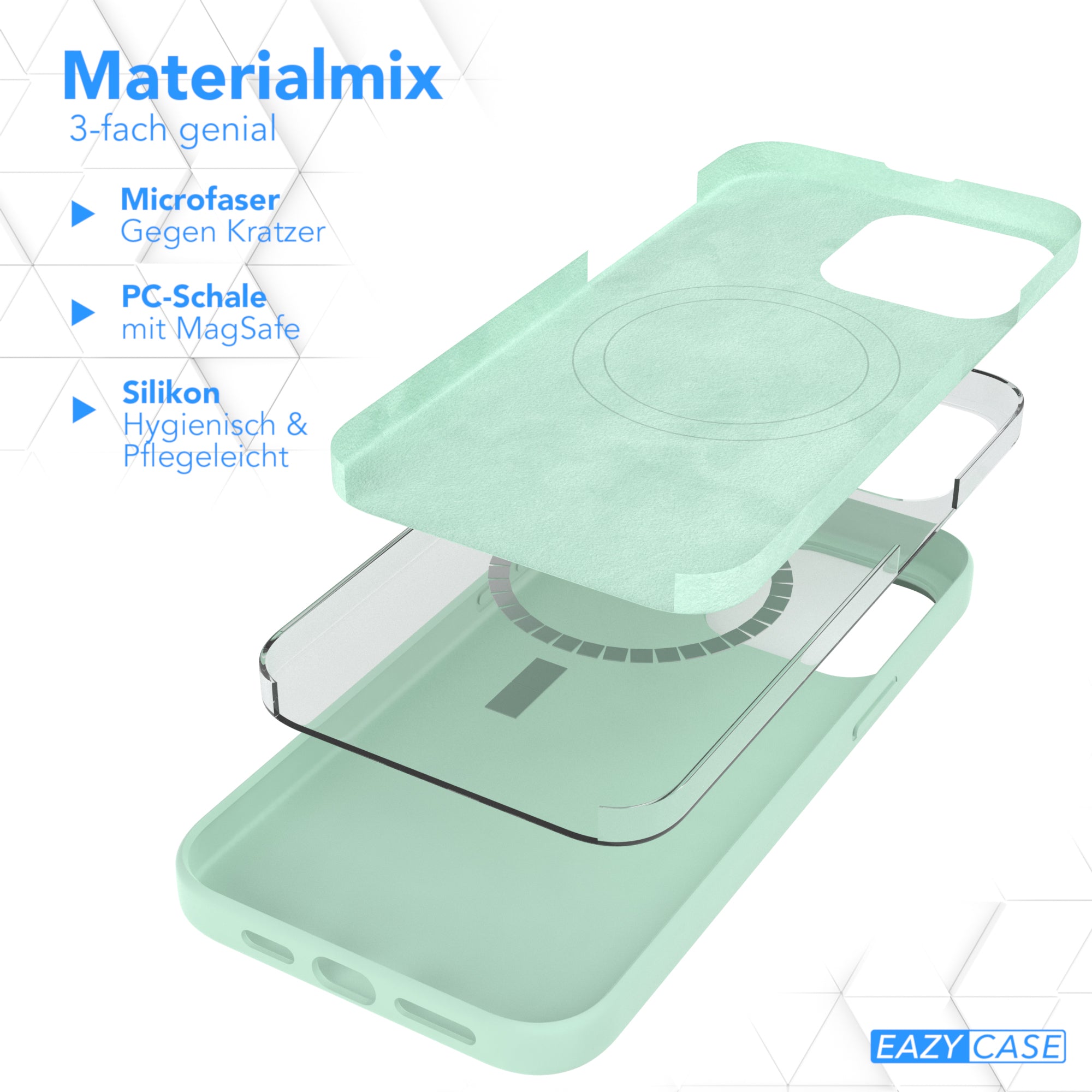 iPhone 15 Pro Max Silikonhülle mit MagSafe