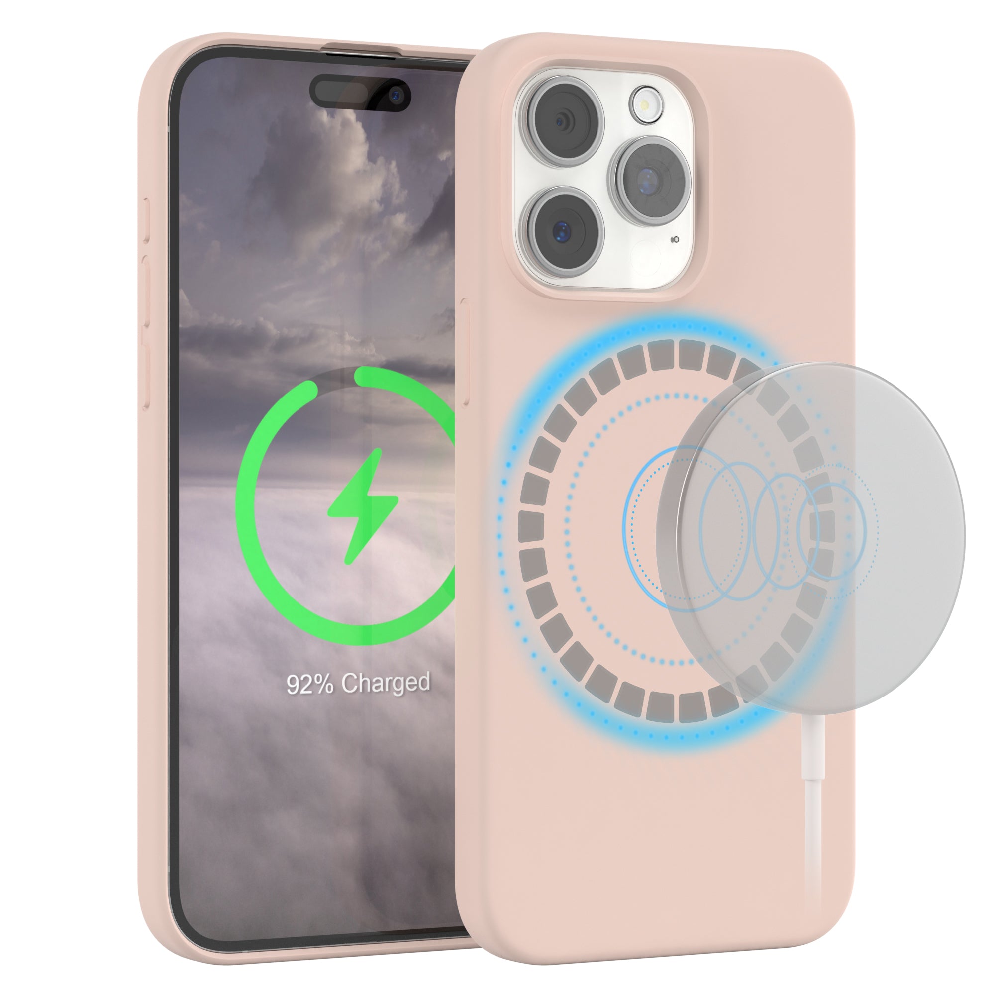 iPhone 15 Pro Max Silikonhülle mit MagSafe