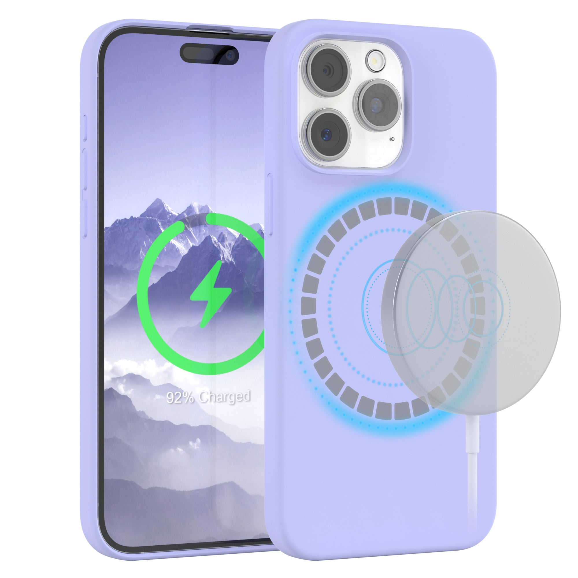 iPhone 15 Pro Max Silikonhülle mit MagSafe