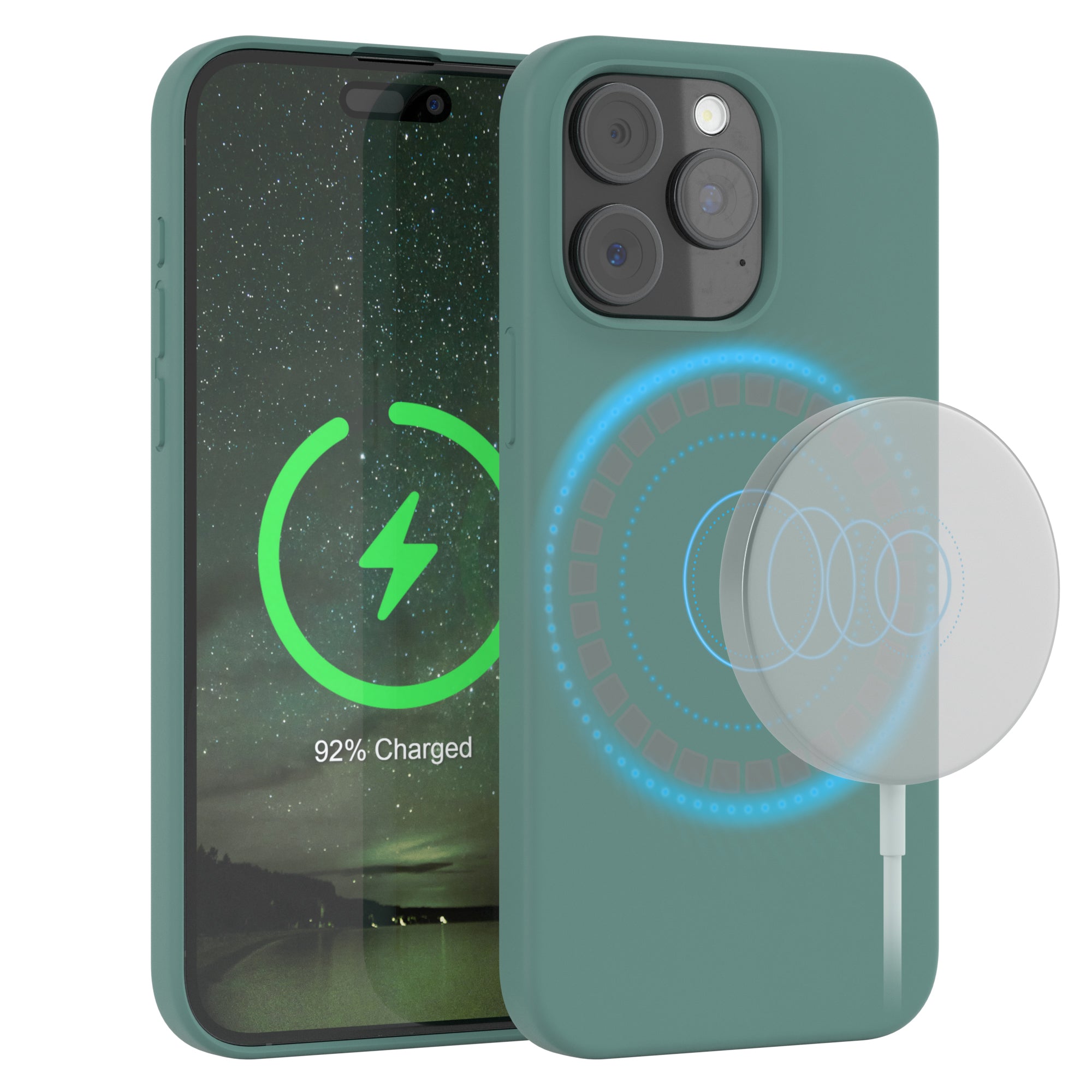 iPhone 15 Pro Max Silikonhülle mit MagSafe