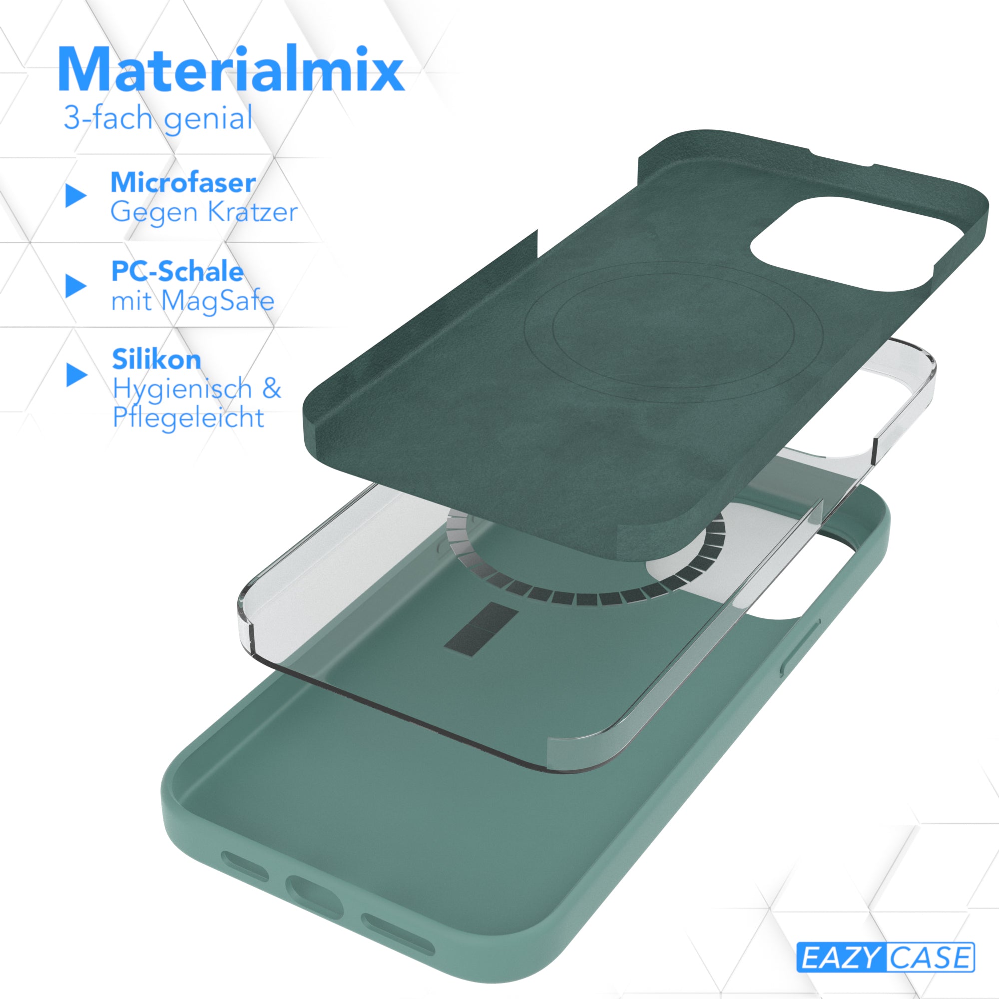 iPhone 15 Pro Max Silikonhülle mit MagSafe