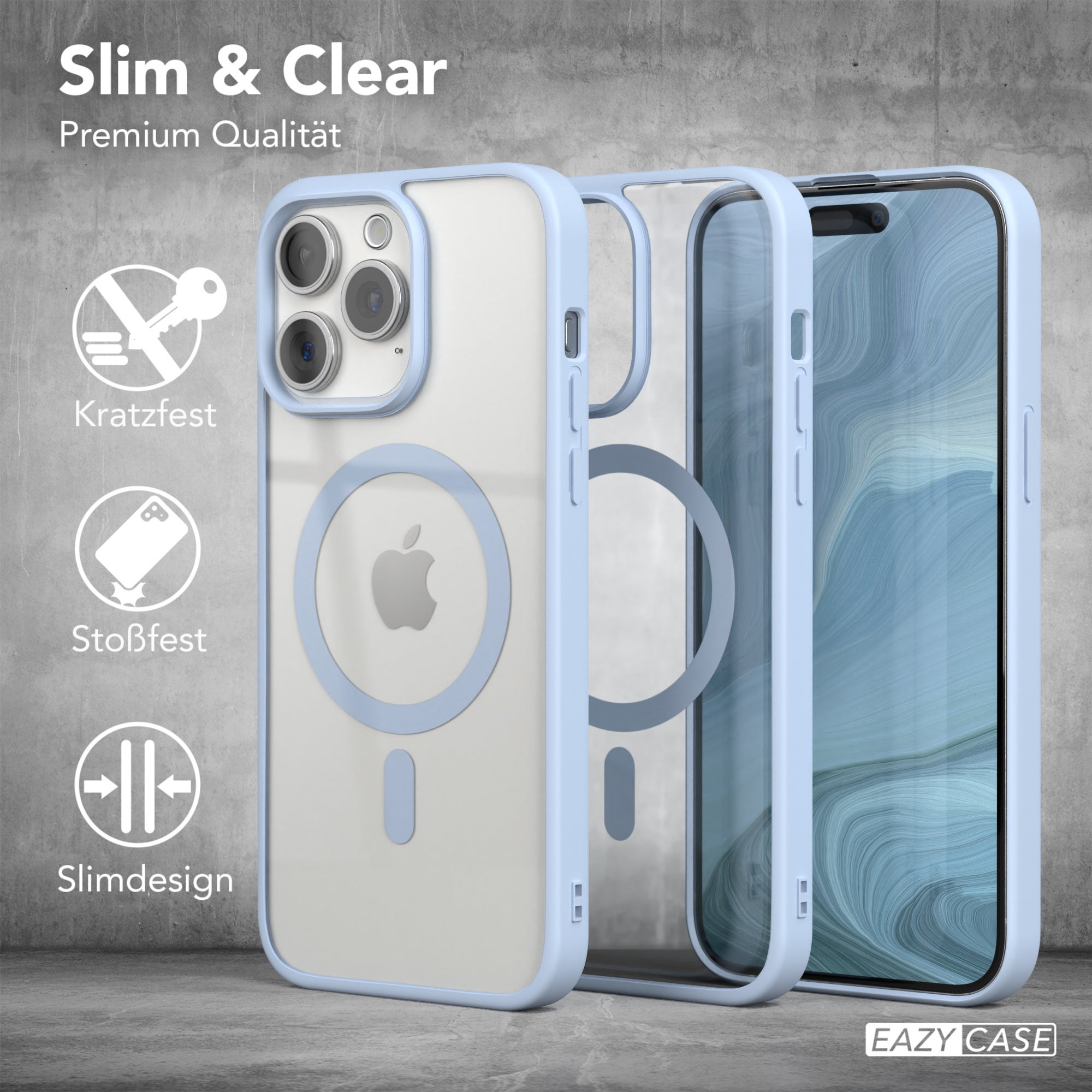 iPhone 15 Pro Max transparente Hülle mit MagSafe