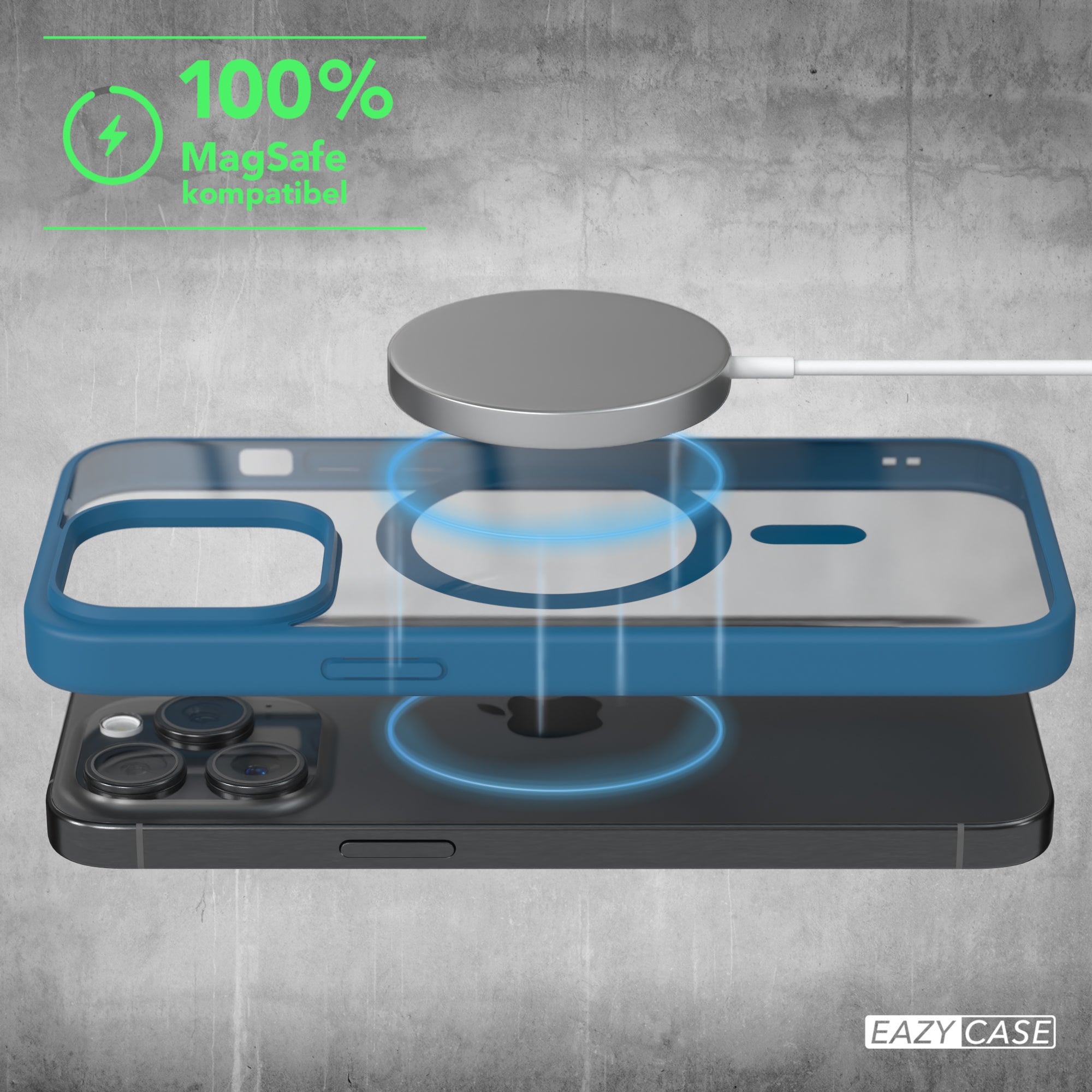iPhone 15 Pro Max transparente Hülle mit MagSafe