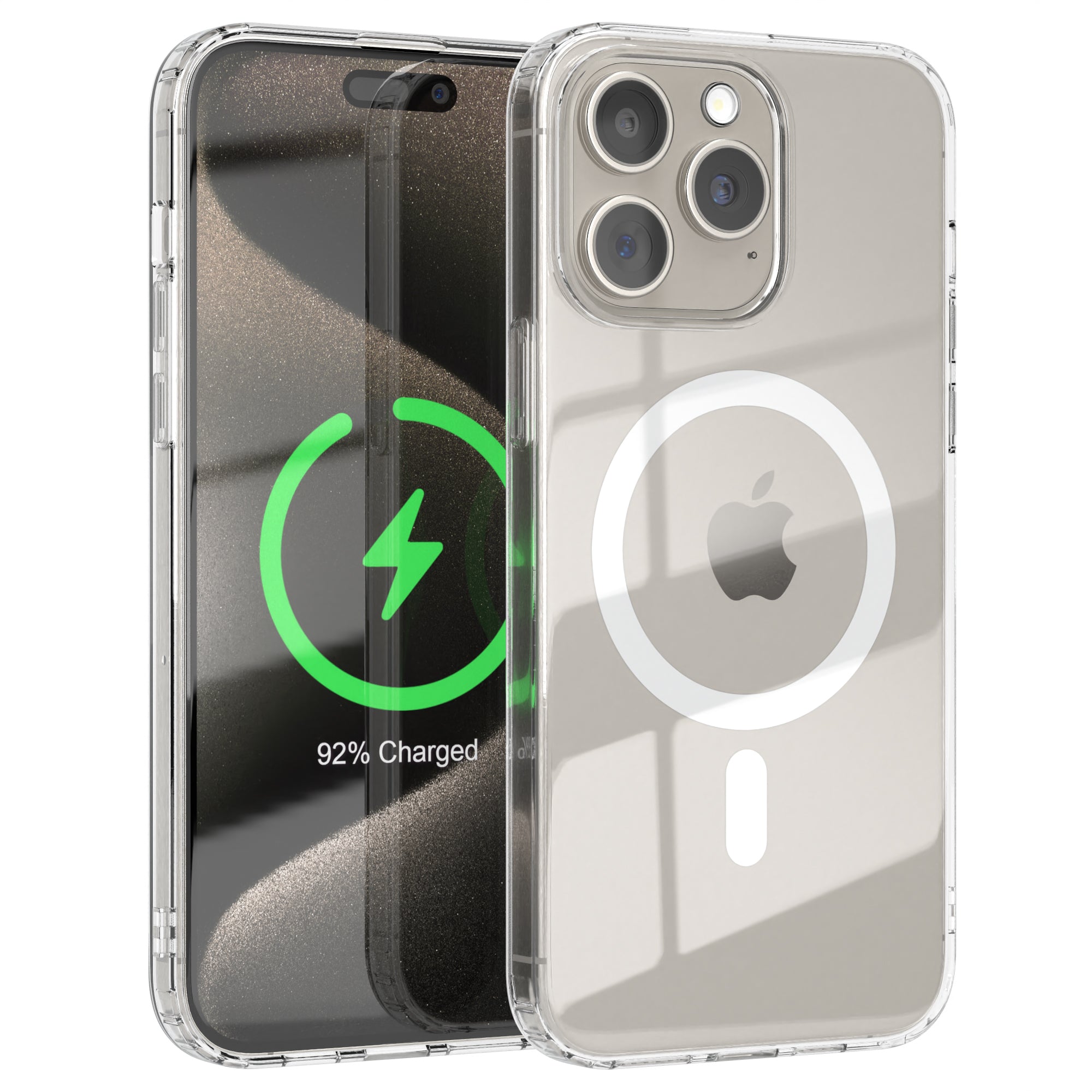 iPhone 15 Pro Max transparente Hülle mit MagSafe