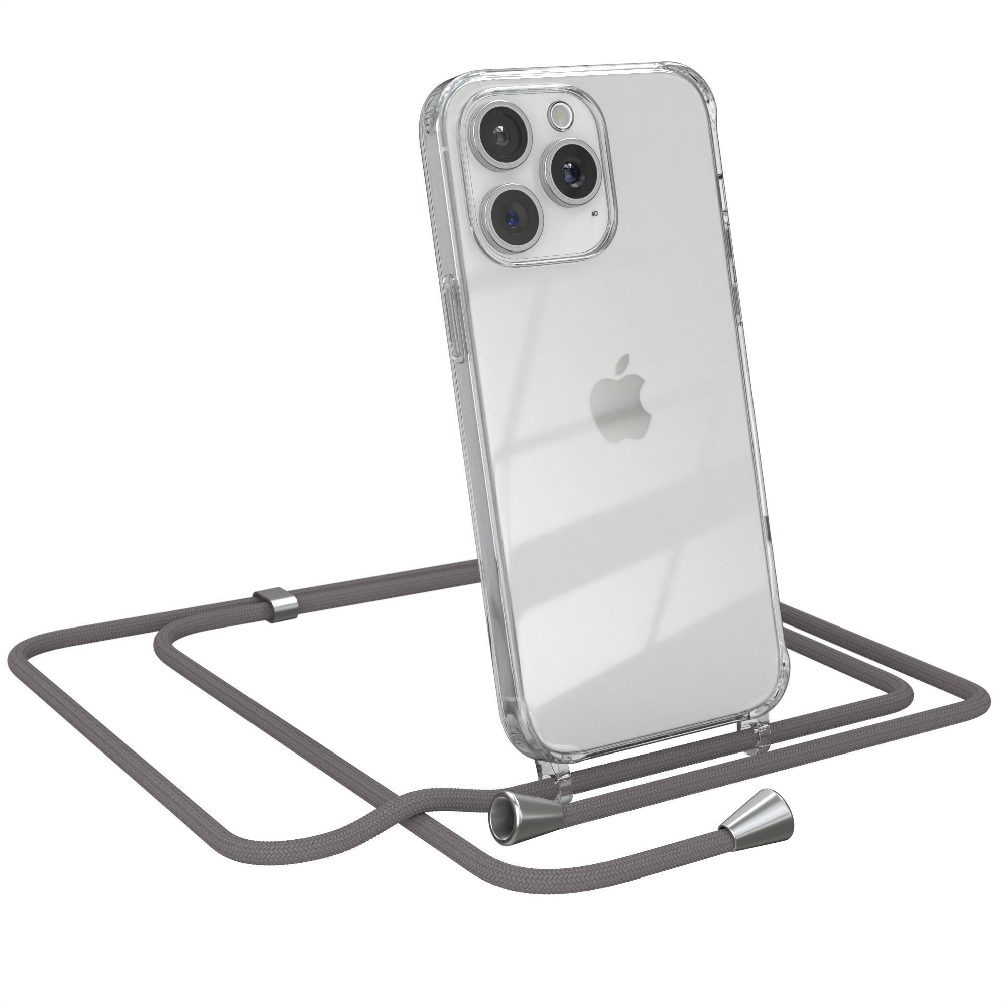 iPhone 15 Pro Max transparente Hülle + Kordel