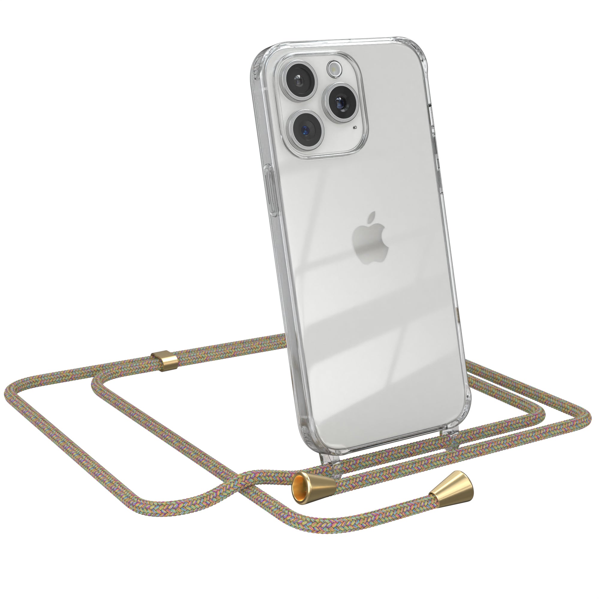 iPhone 15 Pro Max transparente Hülle + Kordel