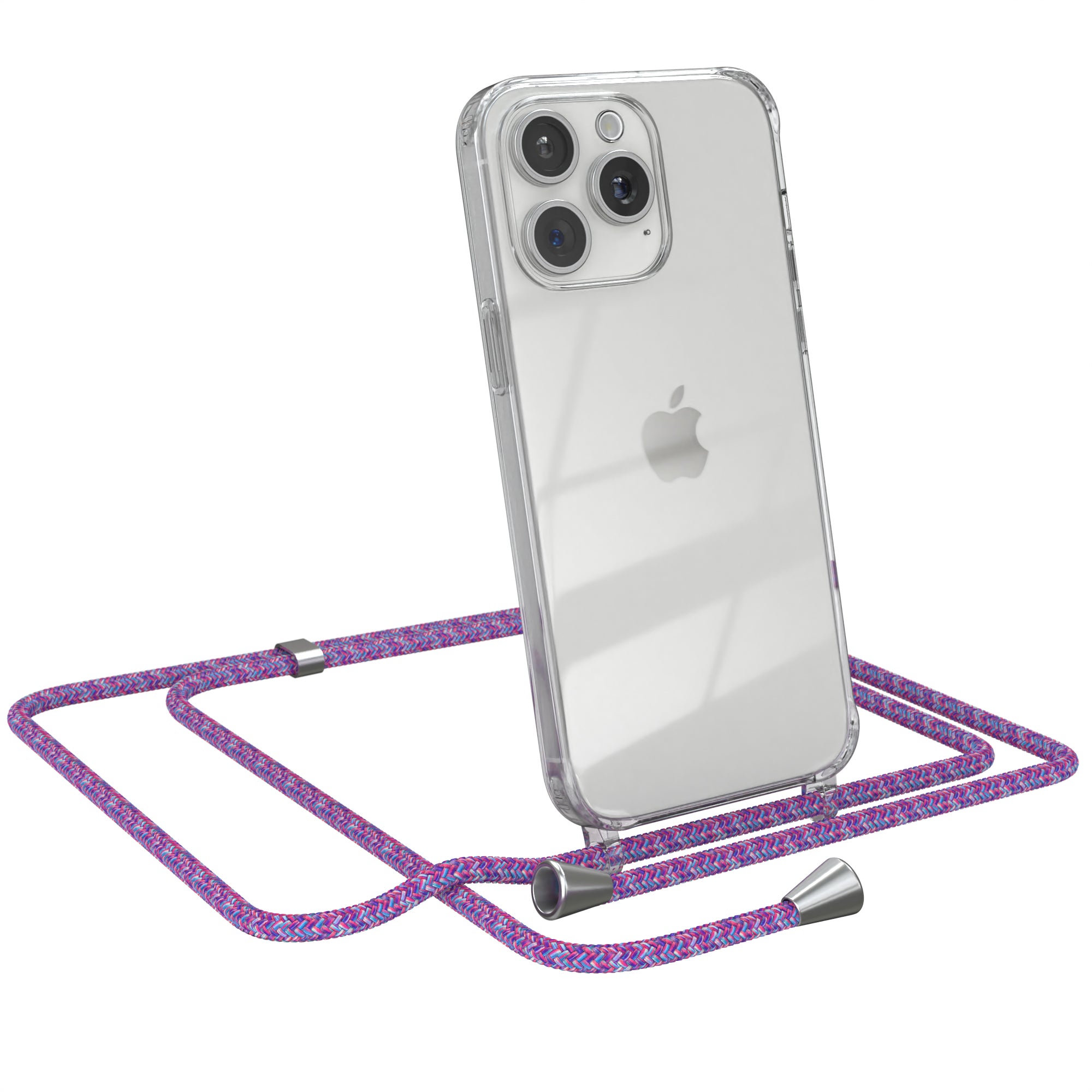 iPhone 15 Pro Max transparente Hülle + Kordel