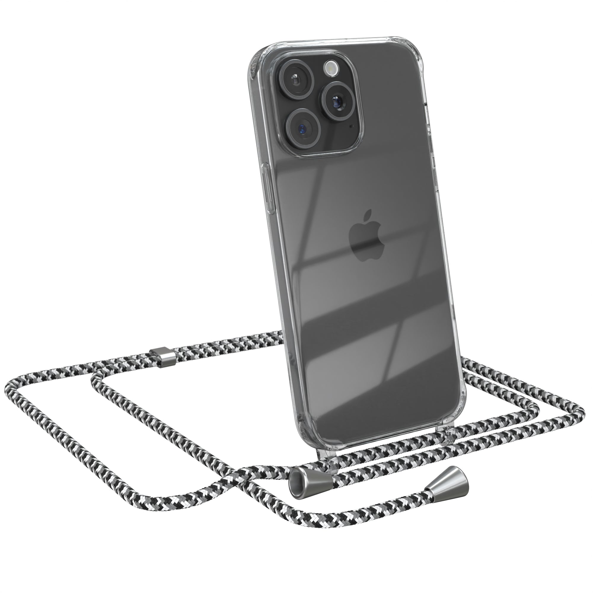iPhone 15 Pro Max transparente Hülle + Kordel