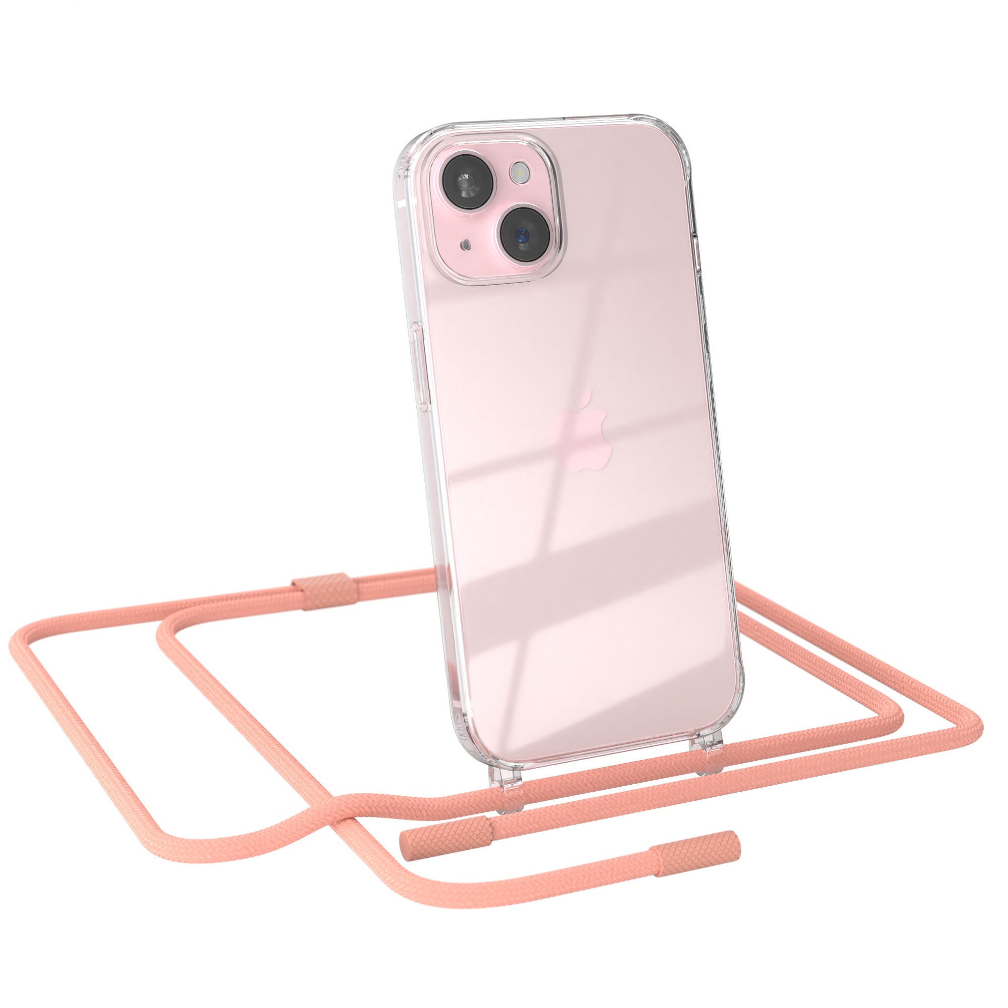 iPhone 15 Hülle + Uni Kordel