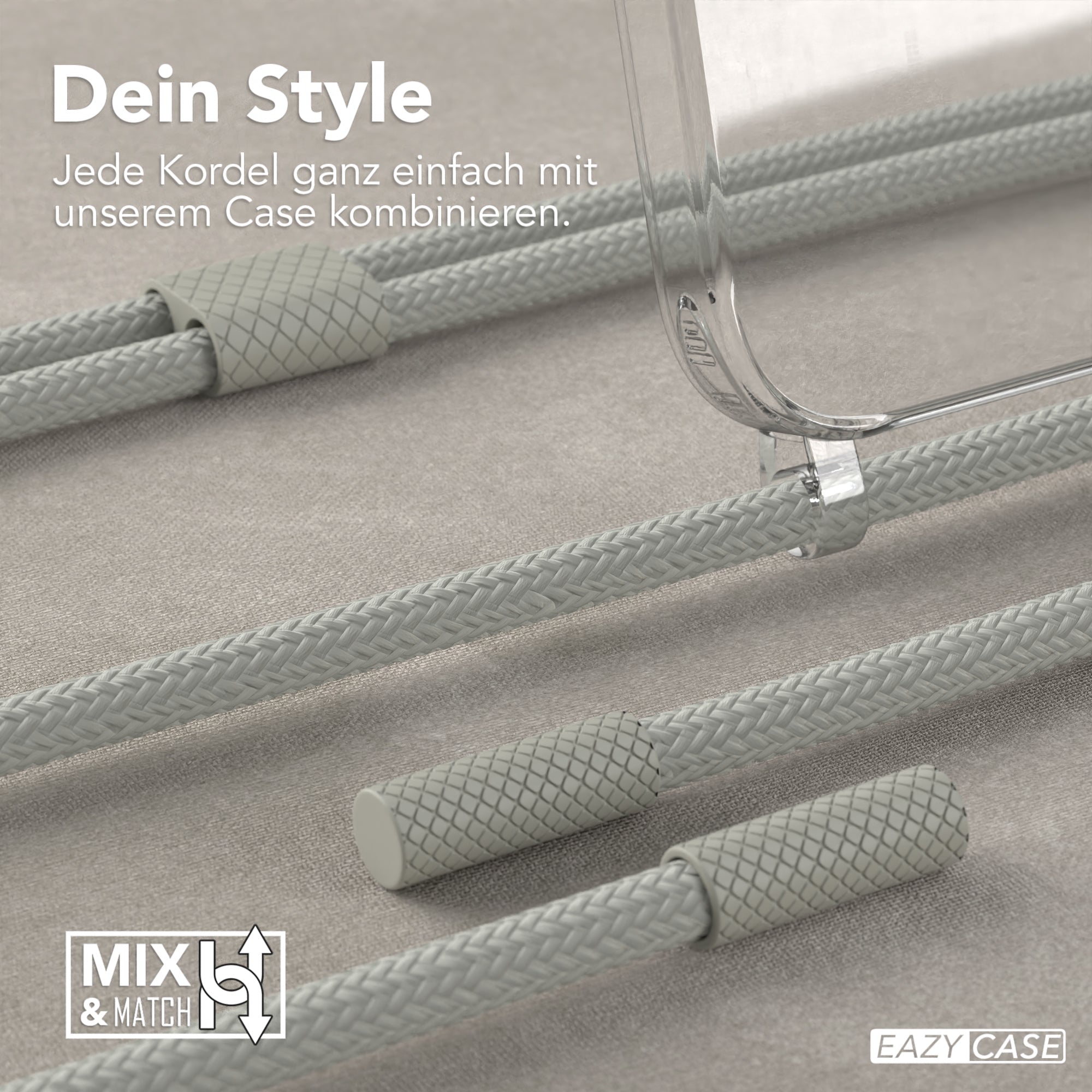 iPhone 15 Hülle + Uni Kordel