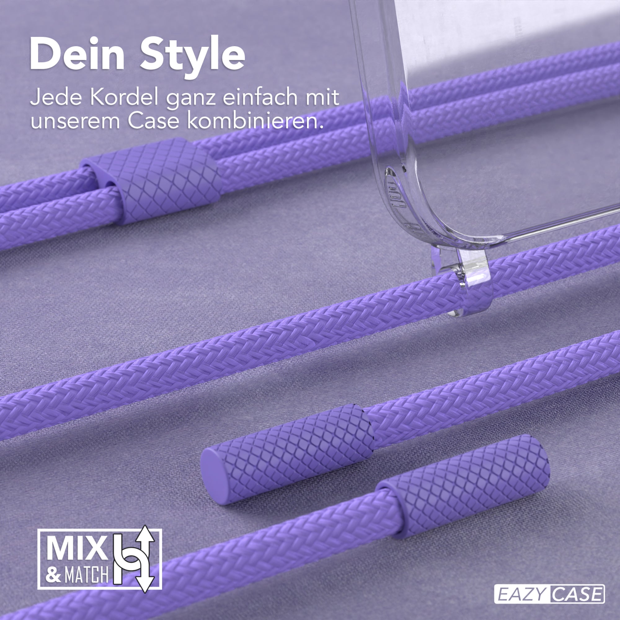 iPhone 15 Hülle + Uni Kordel