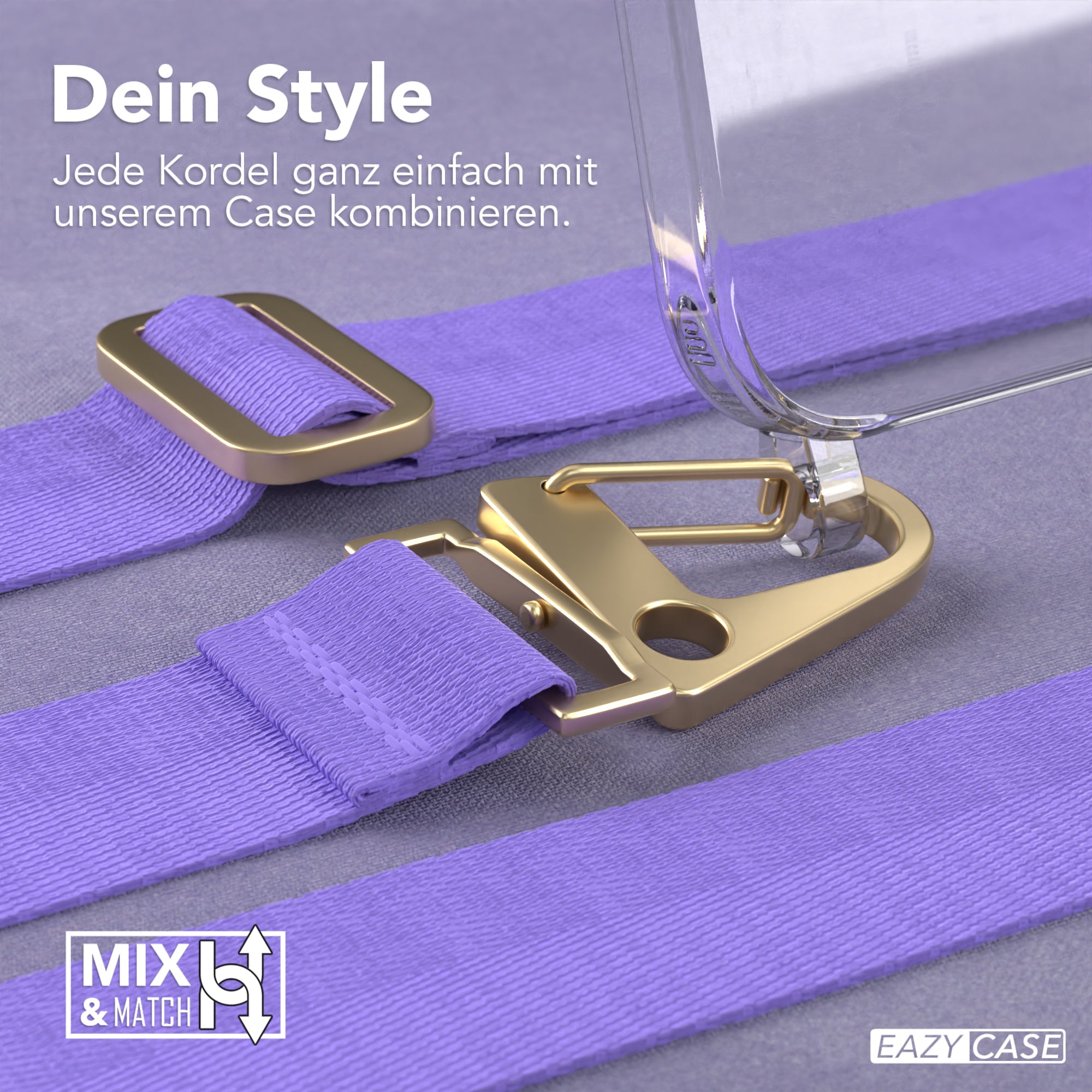 iPhone 15 Hülle + breites Band