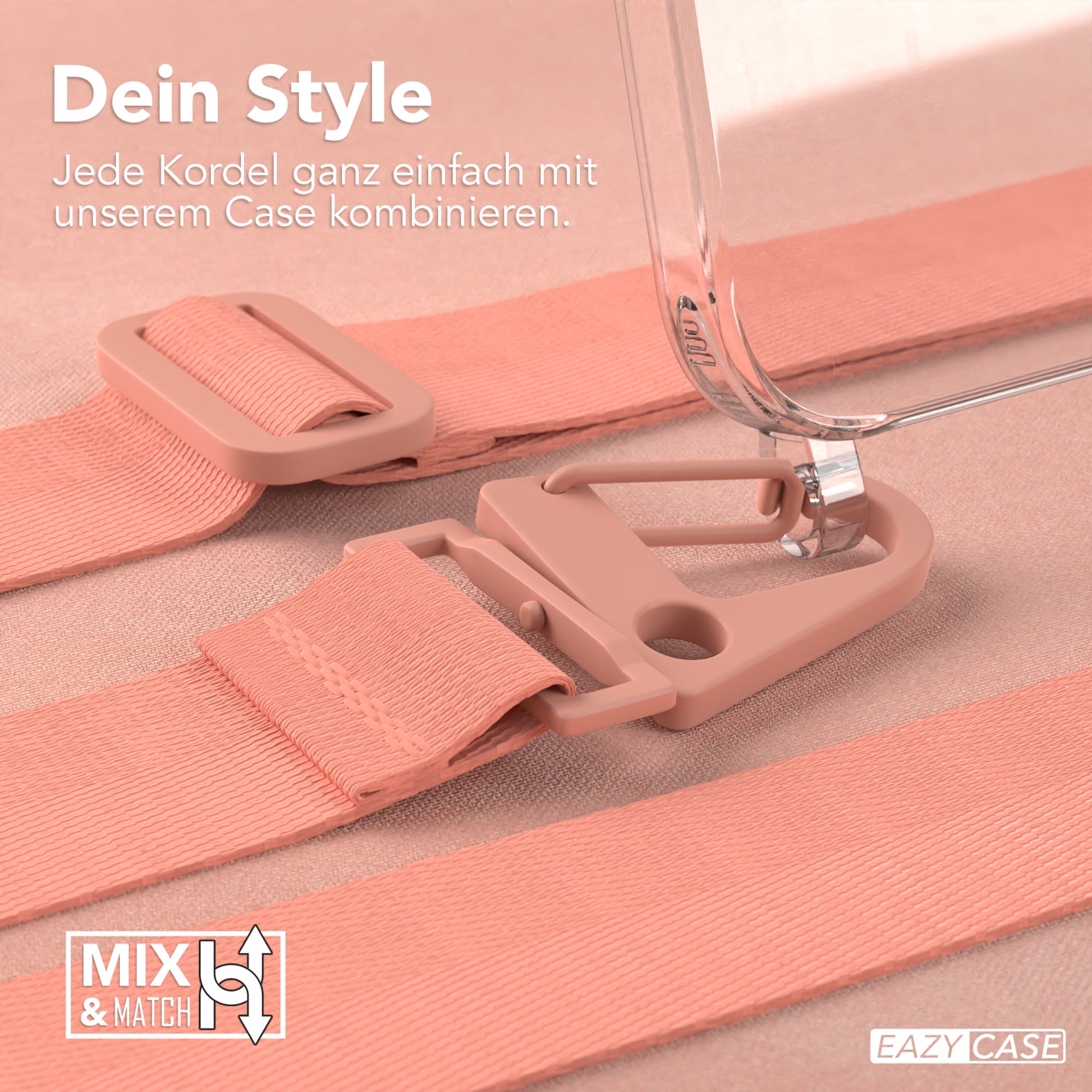 iPhone 15 Hülle + breites Band