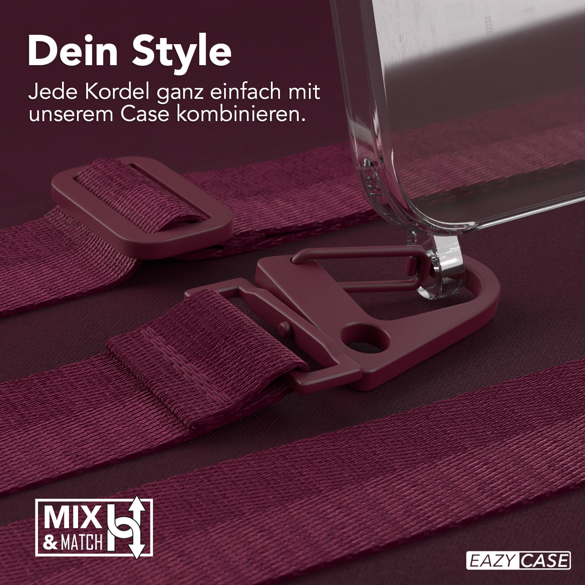 iPhone 15 Hülle + breites Band