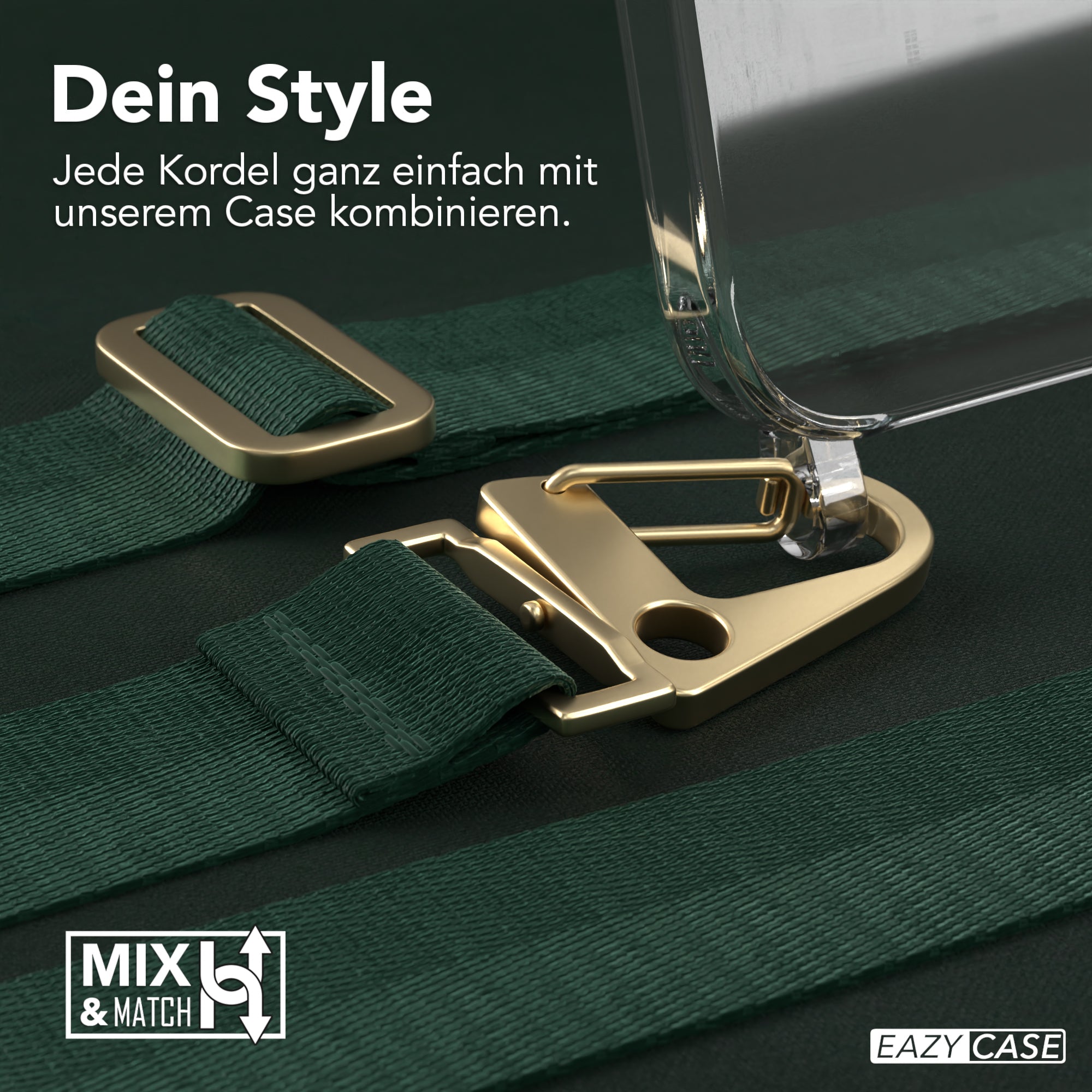 iPhone 15 Hülle + breites Band