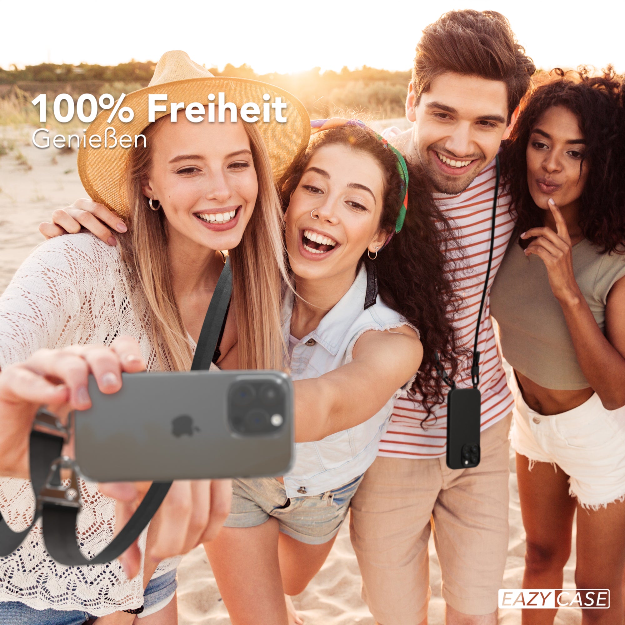 iPhone 15 Pro Hülle + breites Band