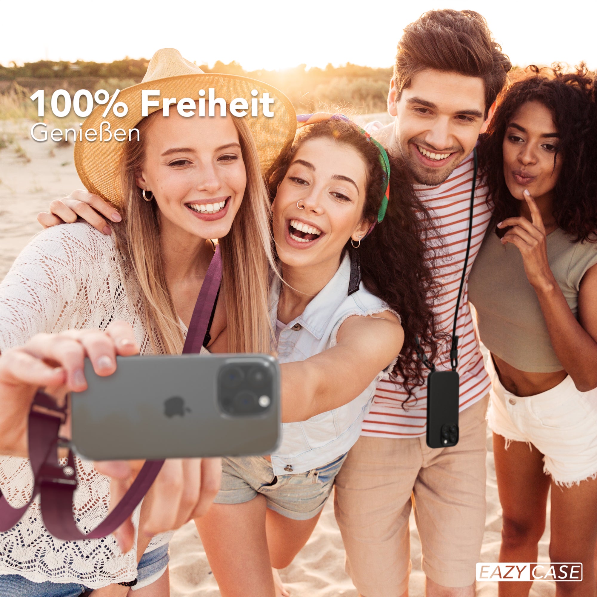 iPhone 15 Pro Hülle + breites Band