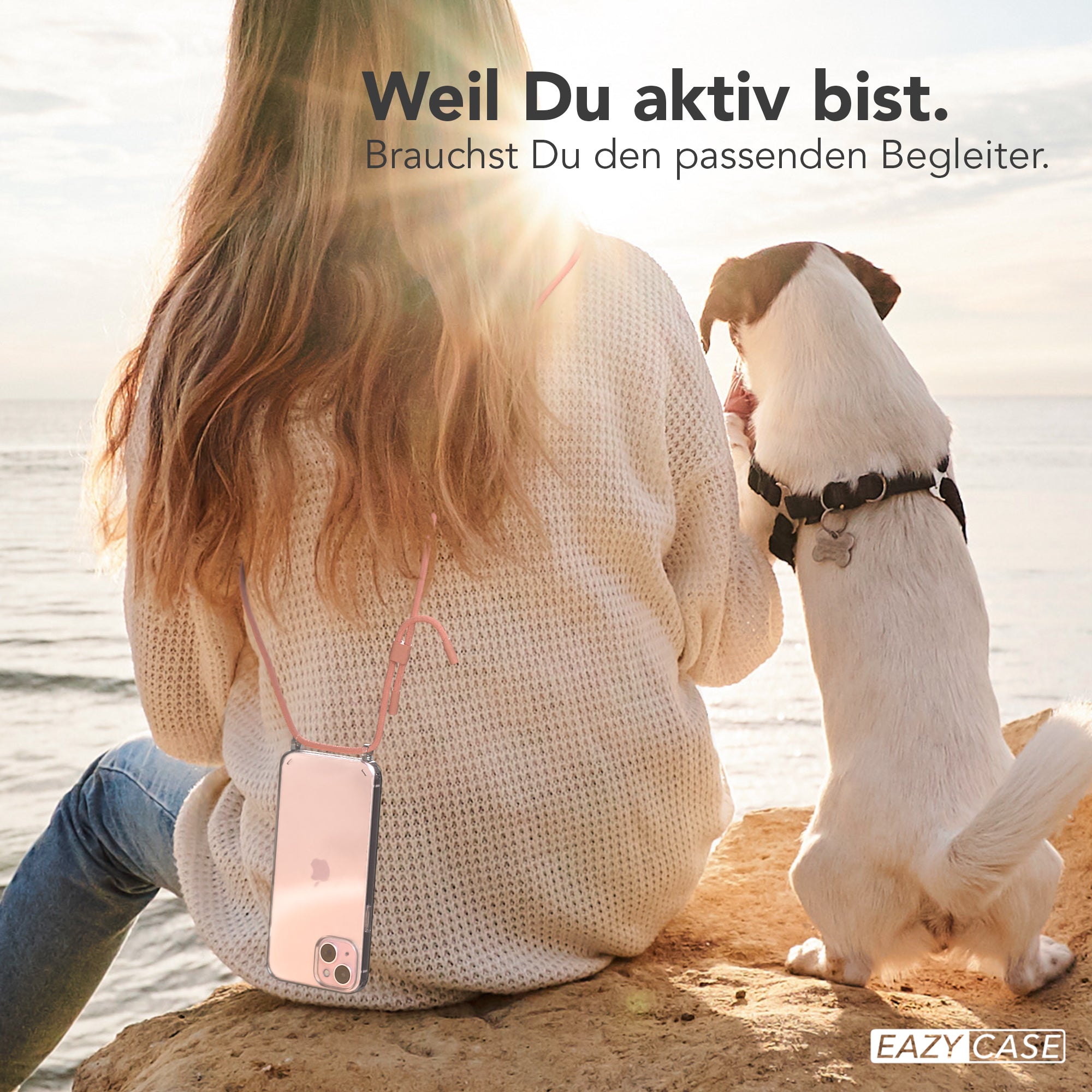 iPhone 15 Plus Hülle + Uni Kordel